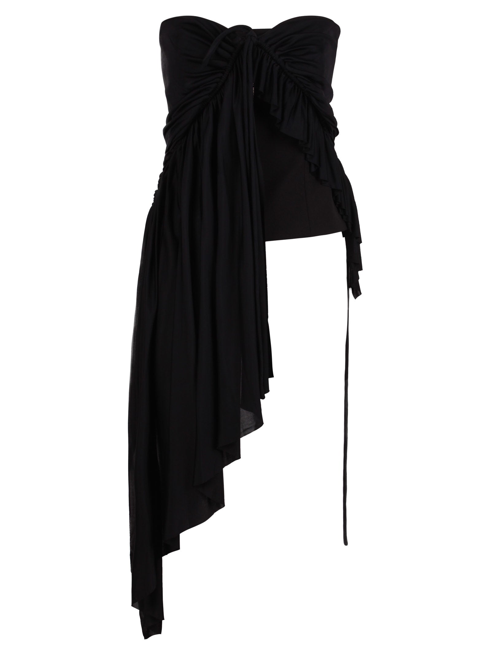 PROENZA SCHOULER Draped Strapless Top