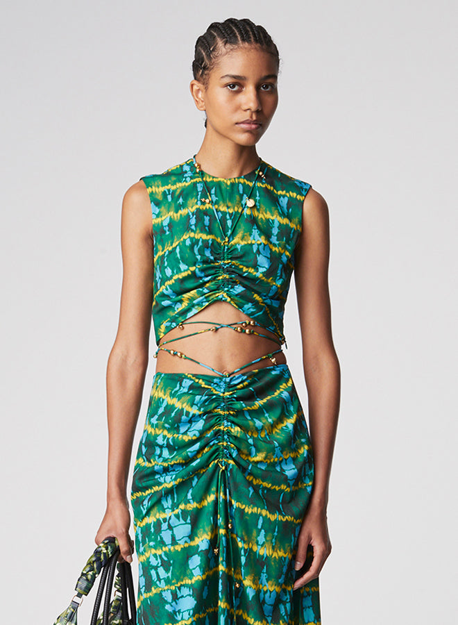 ALTUZARRA Ayana Tie-Dye Top