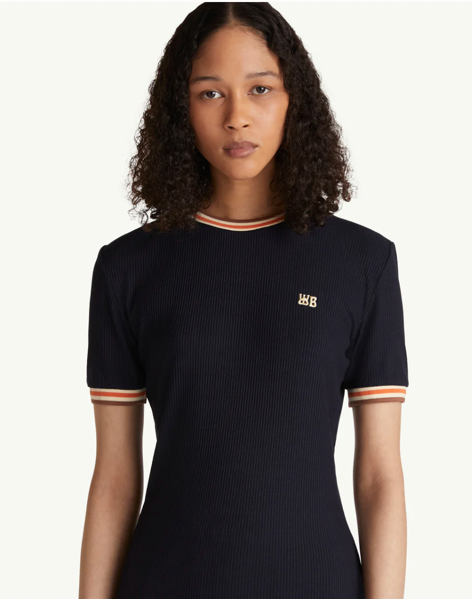 WALES BONNER Jazz Rib Tee
