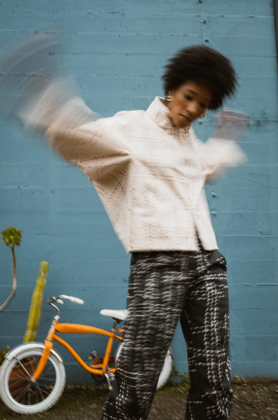 ZERO + MARIA CORNEJO Printed Takeo Pants