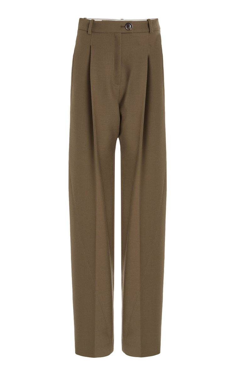 Peter Do Front Pleated Pants