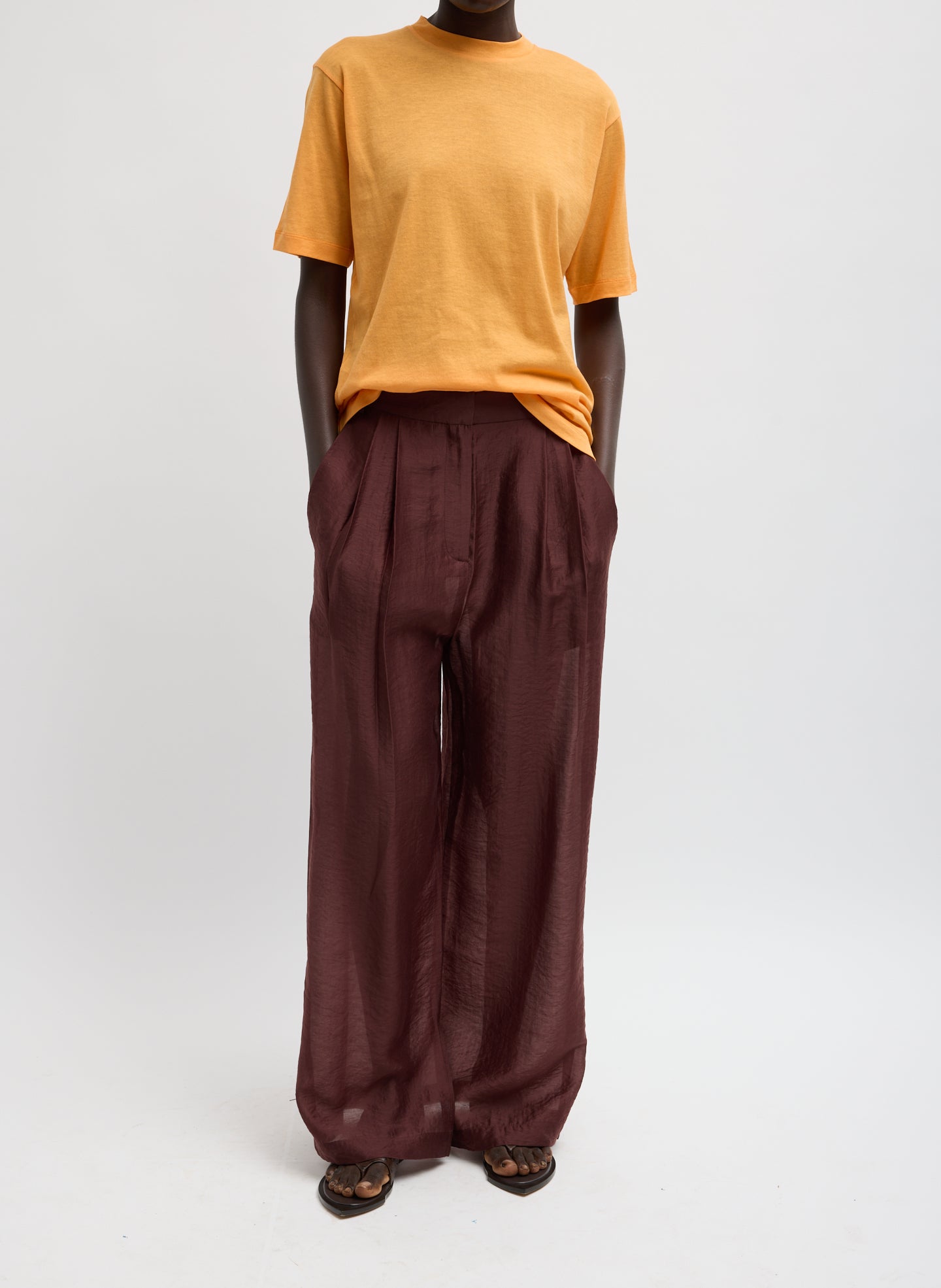 SUMMER VOILE STELLA PANT W/ SLIT DETAIL
