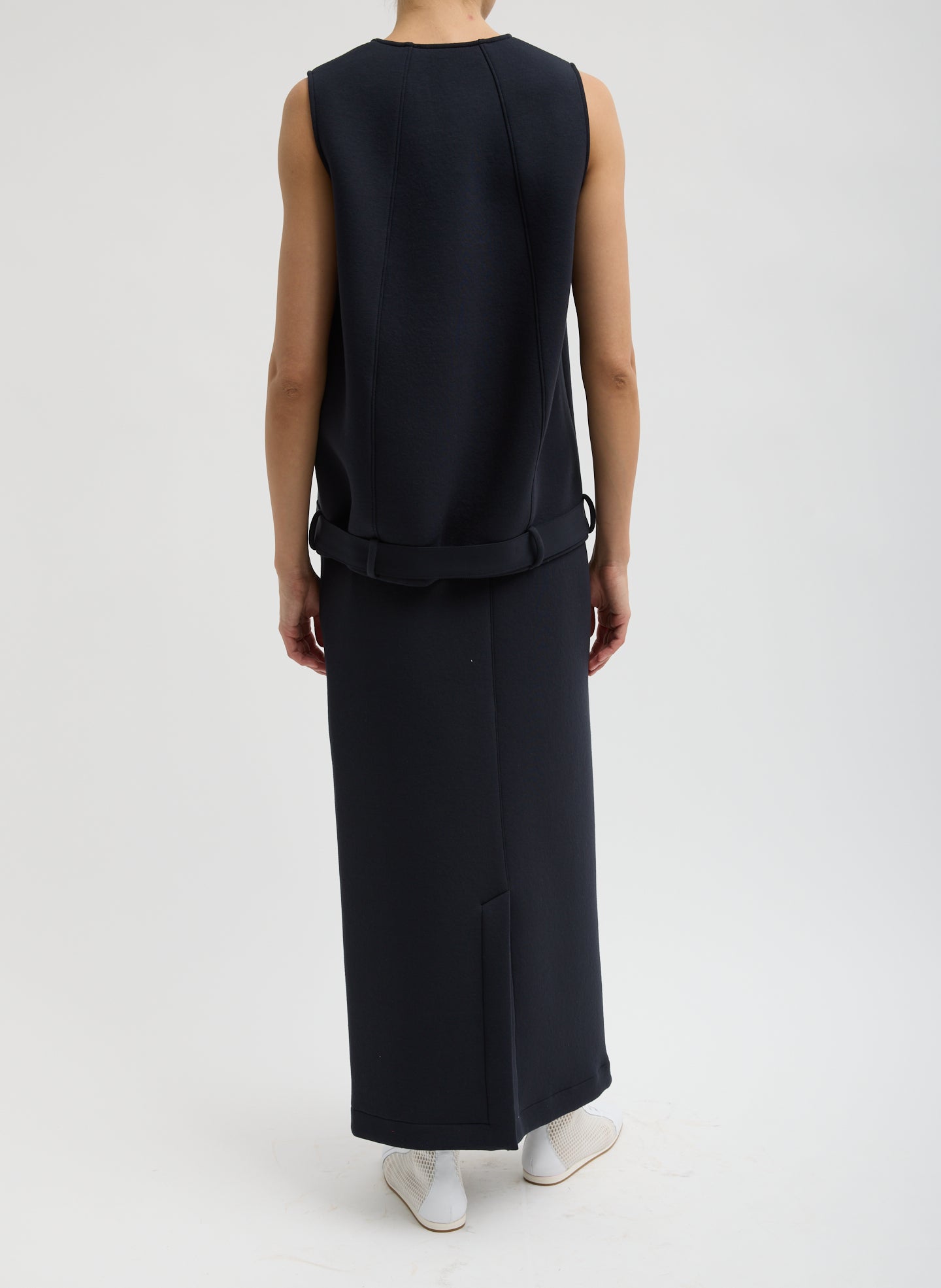 BONDED VISCOSE TANK TOP