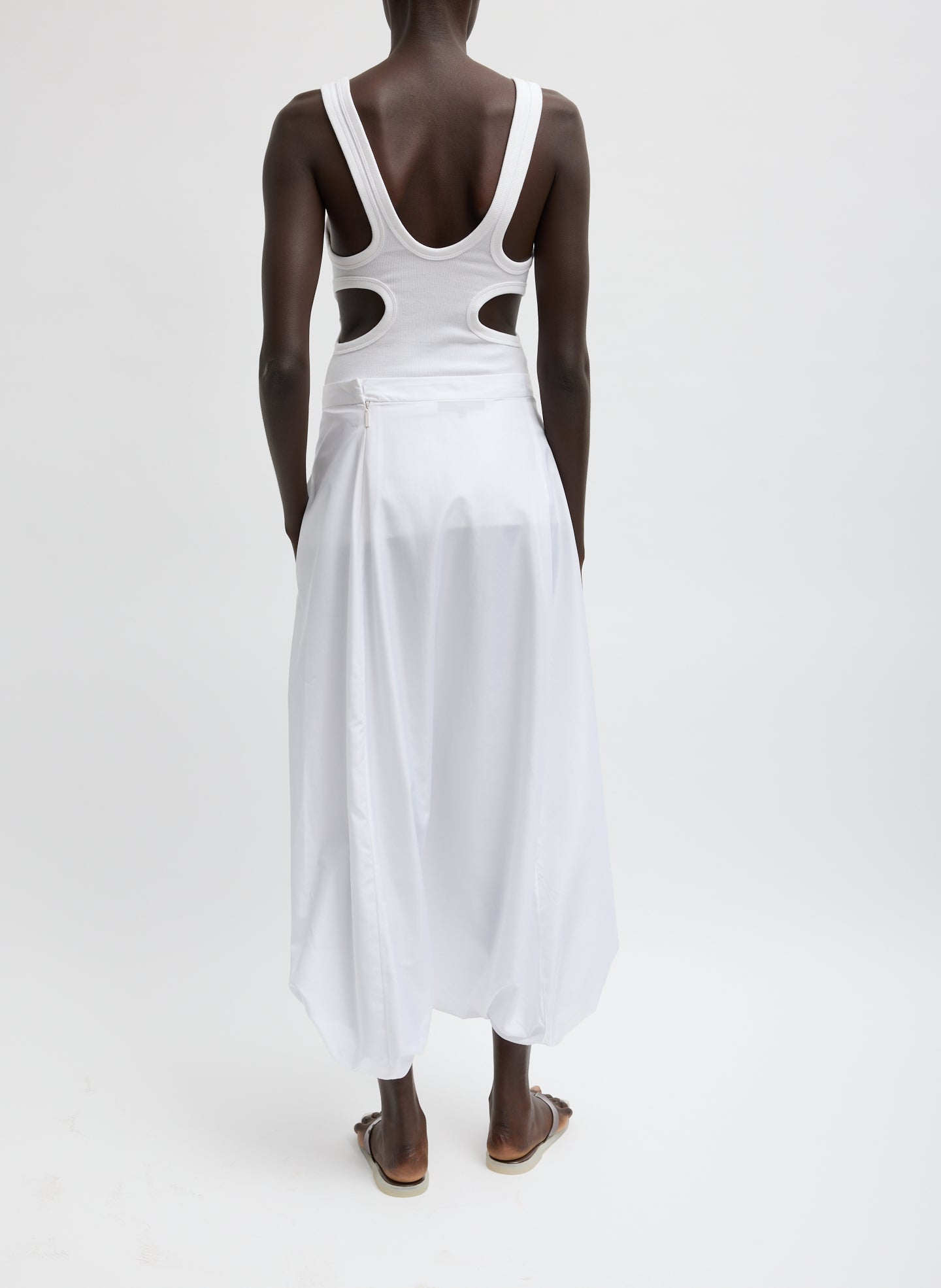 RIBBED T RACERBACK TANK