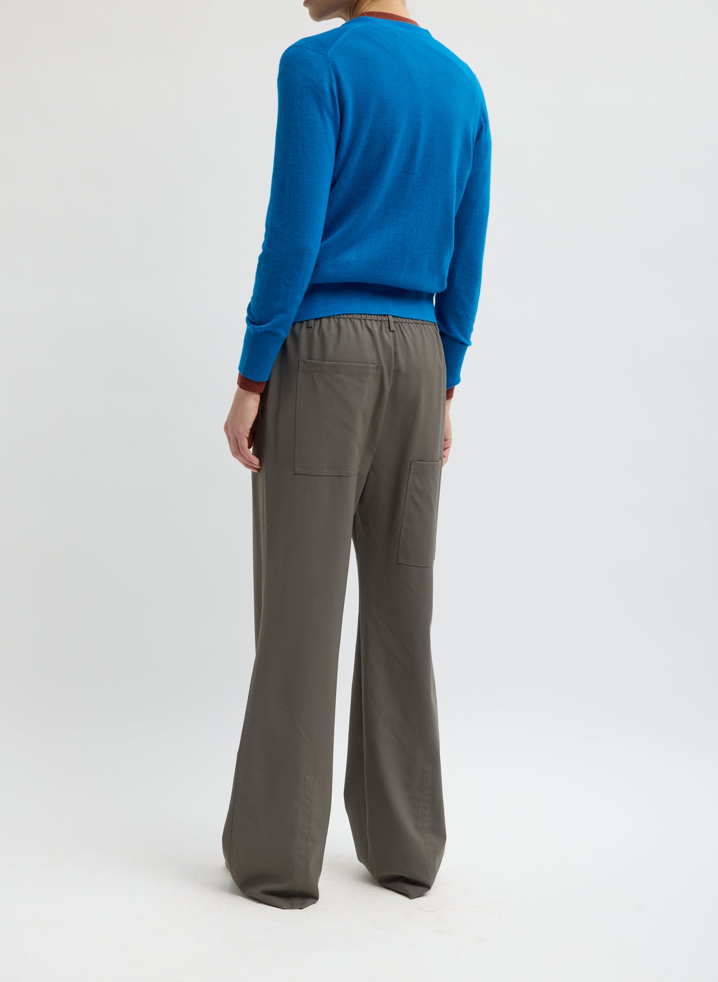 TROPICAL WOOL CHARLES TROUSER