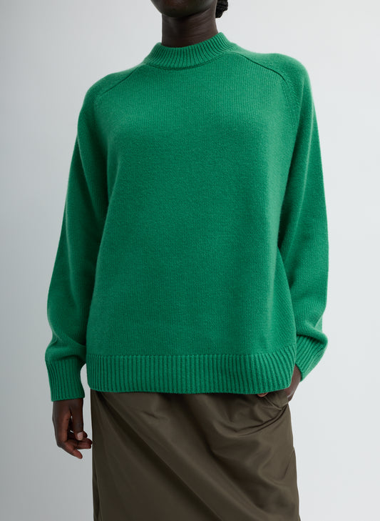 CASHMERE SWEATER CREWNECK OVERSIZED PULLOVER