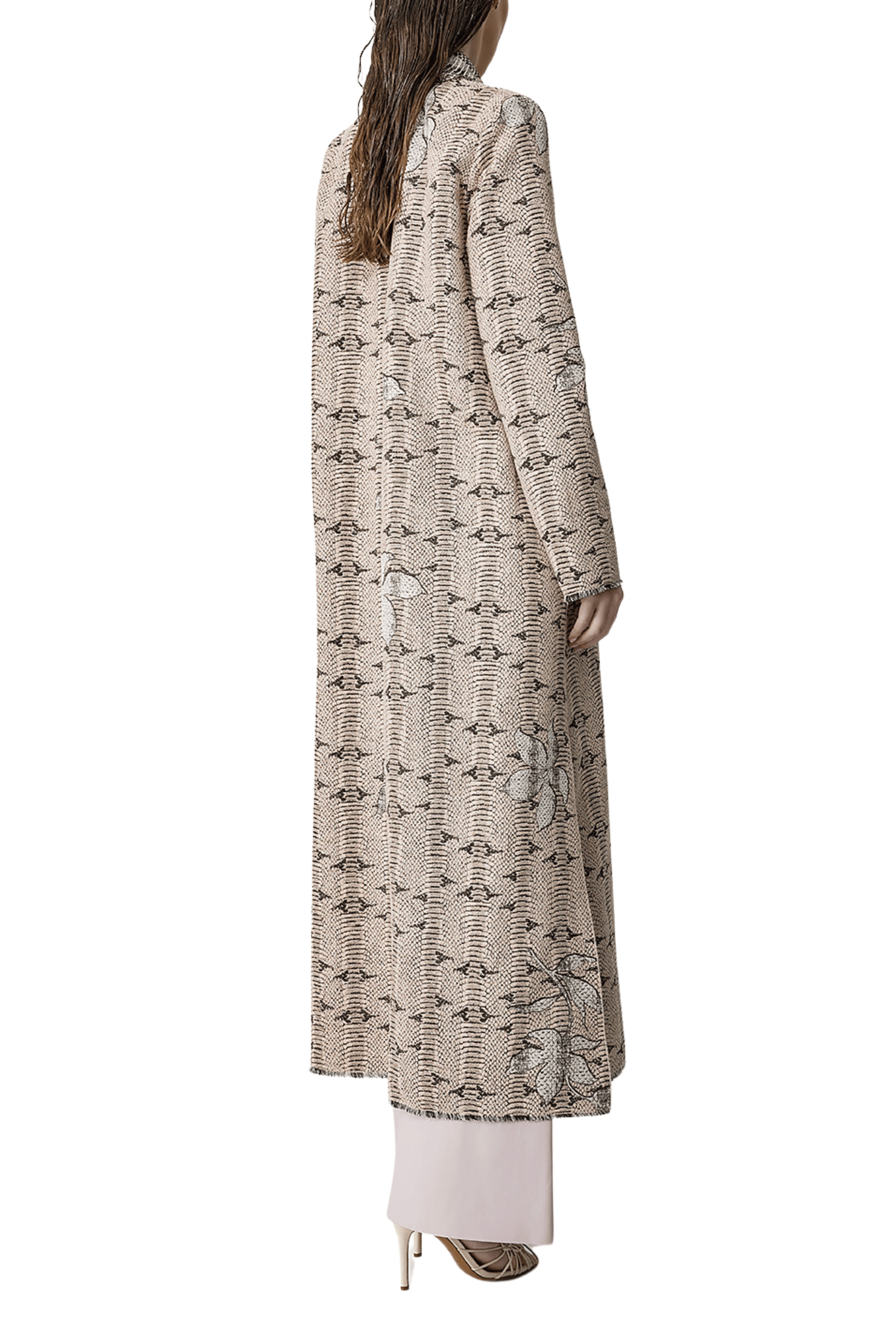 FORTE FORTE "Dune Lily" Jacquard Coat