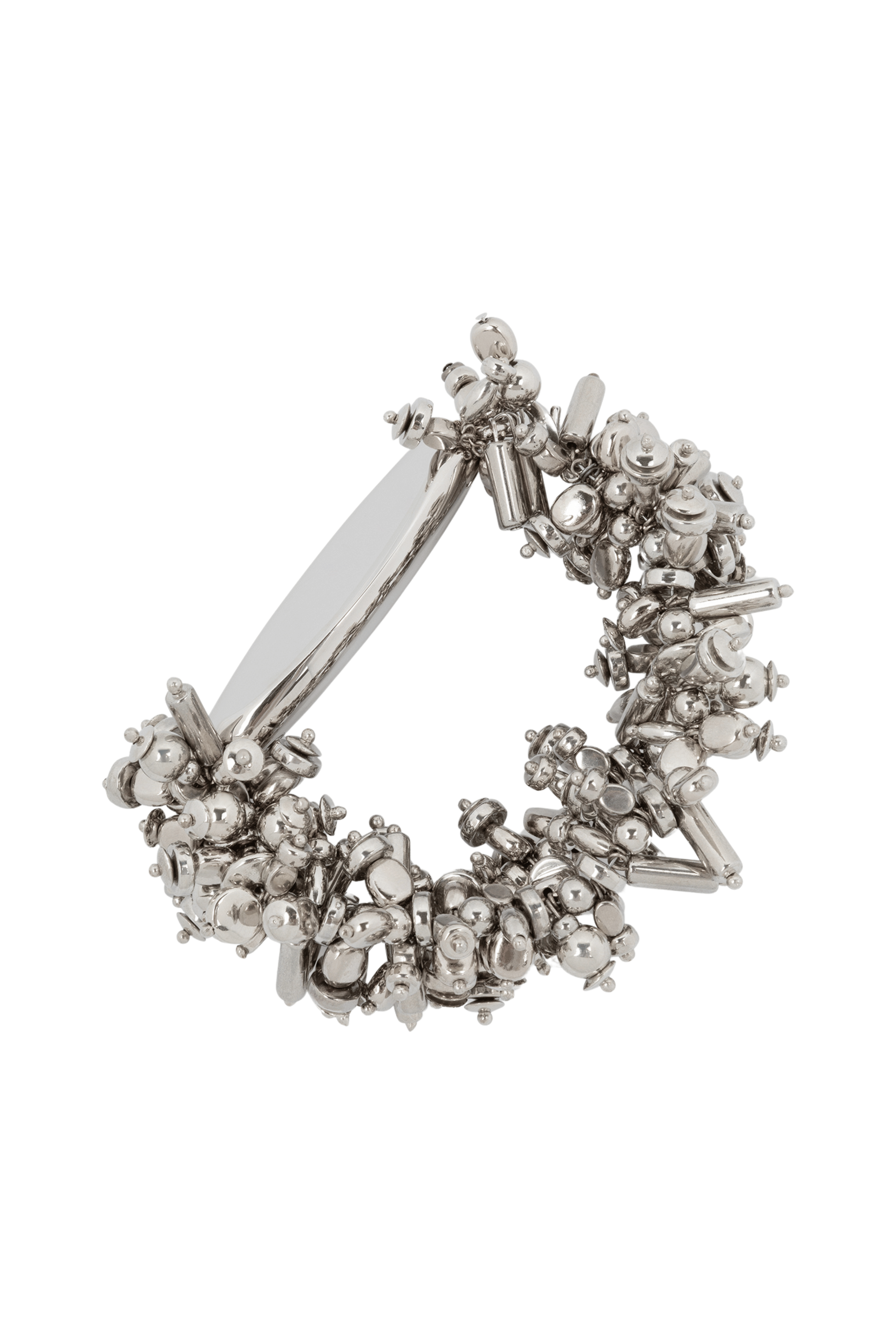 DRIES VAN NOTEN Beaded Silver Bracelet