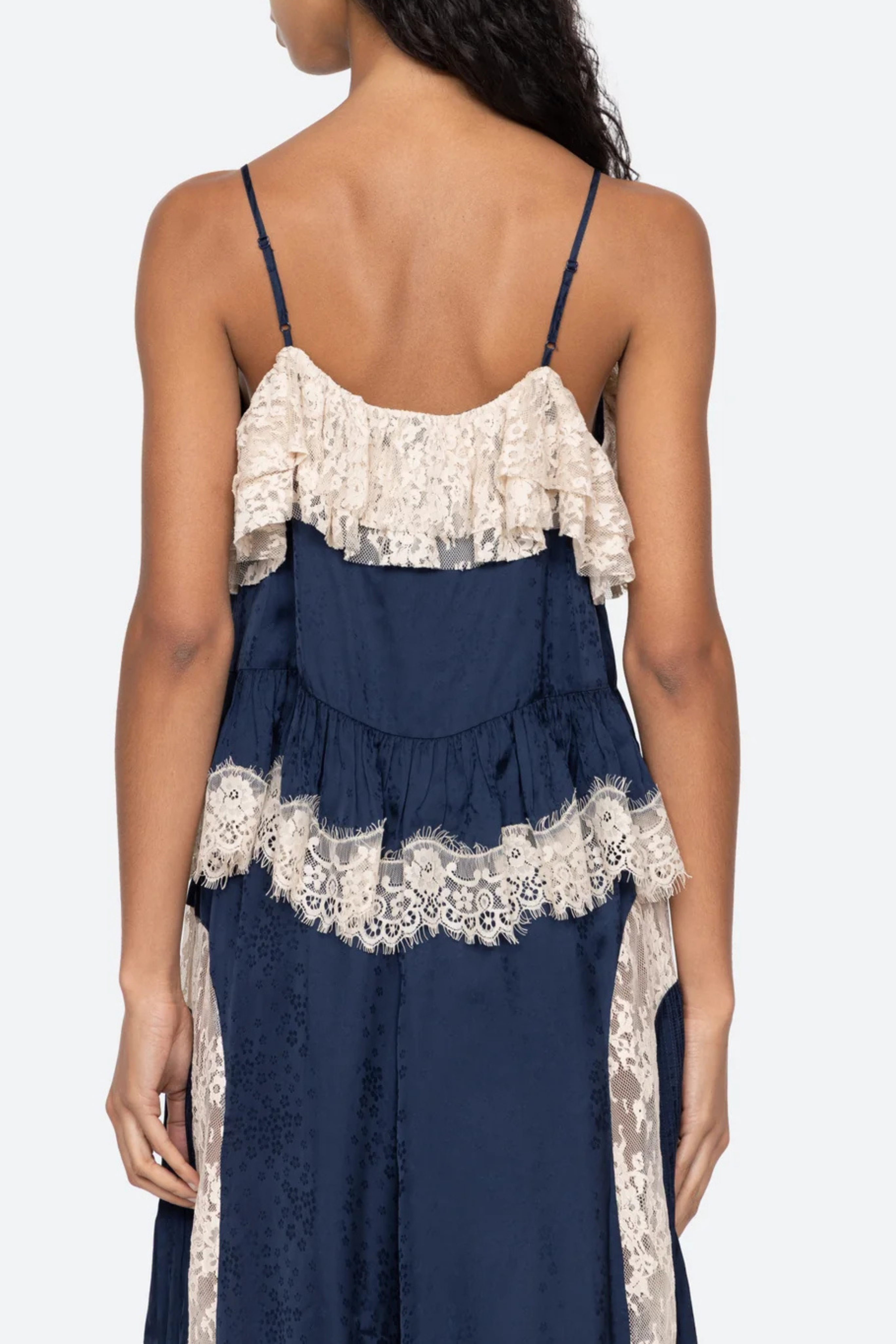 Ethel Solid Camisole Top in Navy