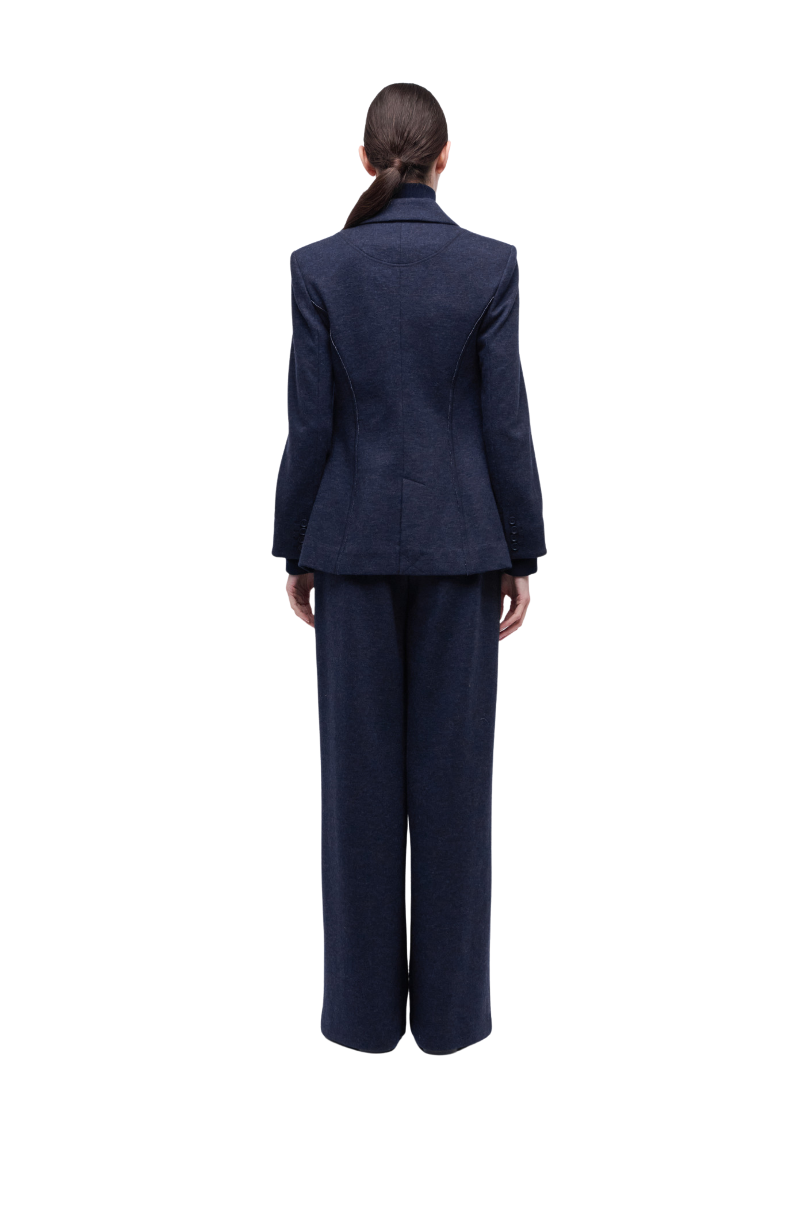 Auden Knit Combo Blazer