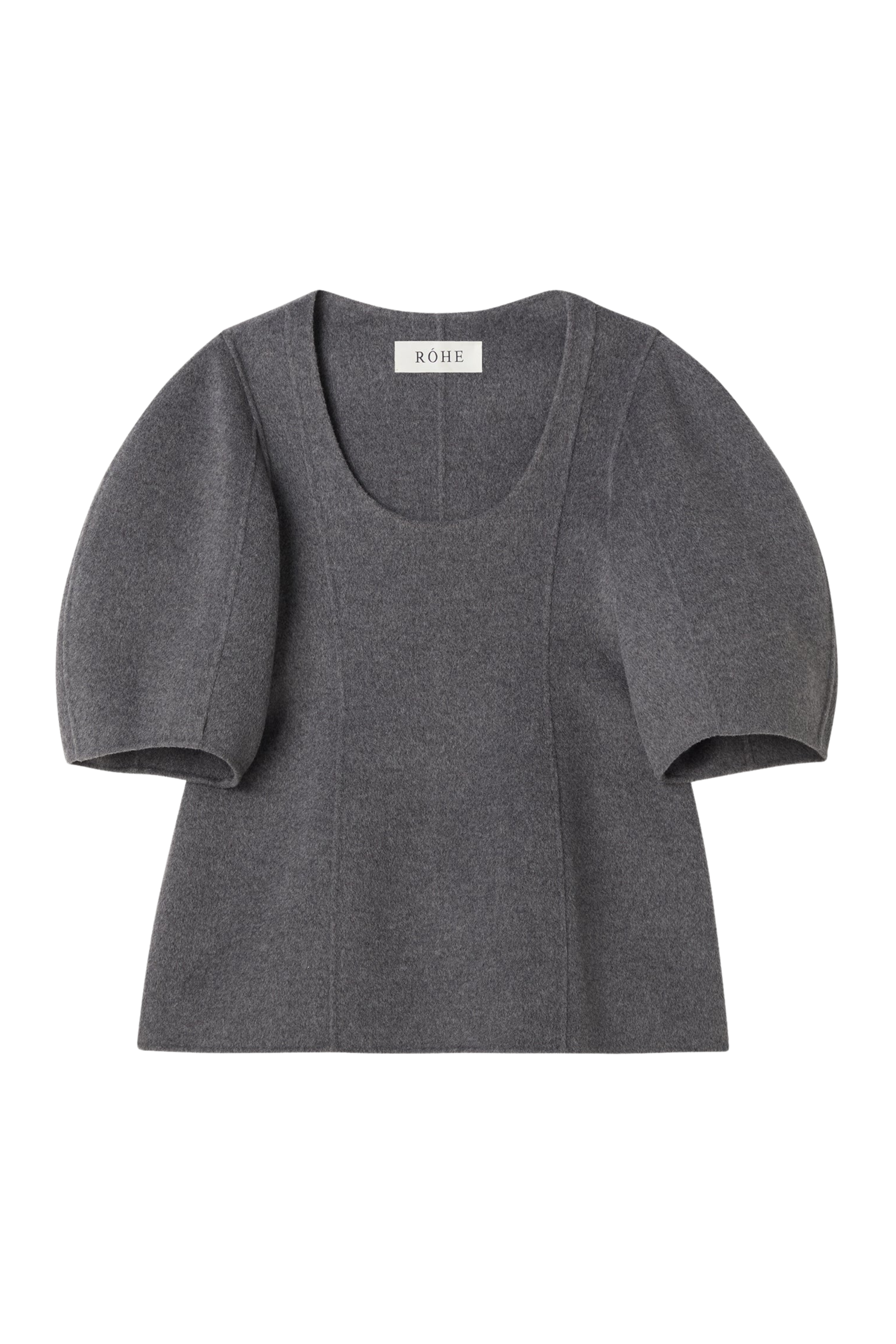 Sculptural Double-Faced Top