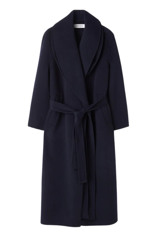 Signature Double-Faced Scarf Coat