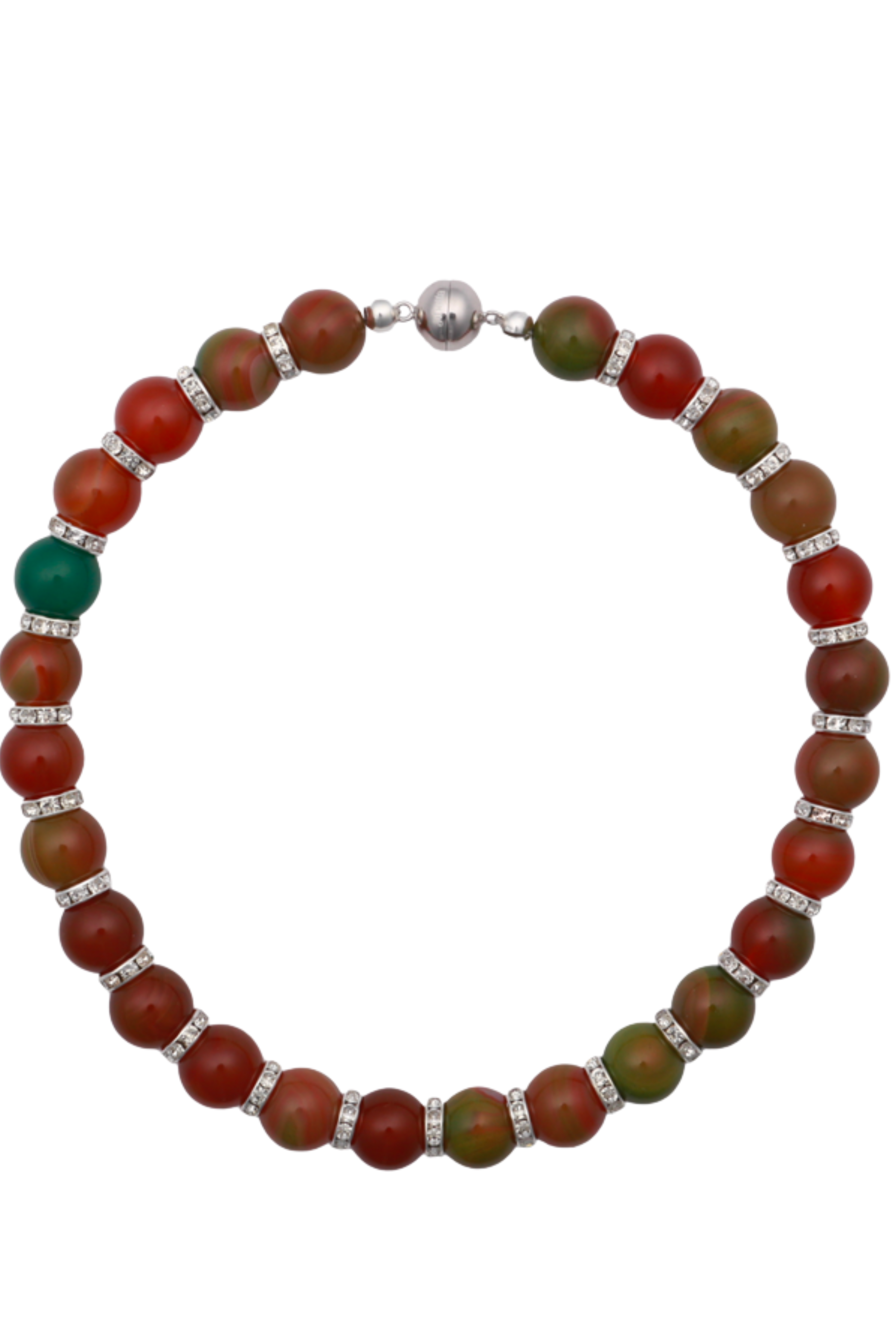 Odette Necklace in Brown