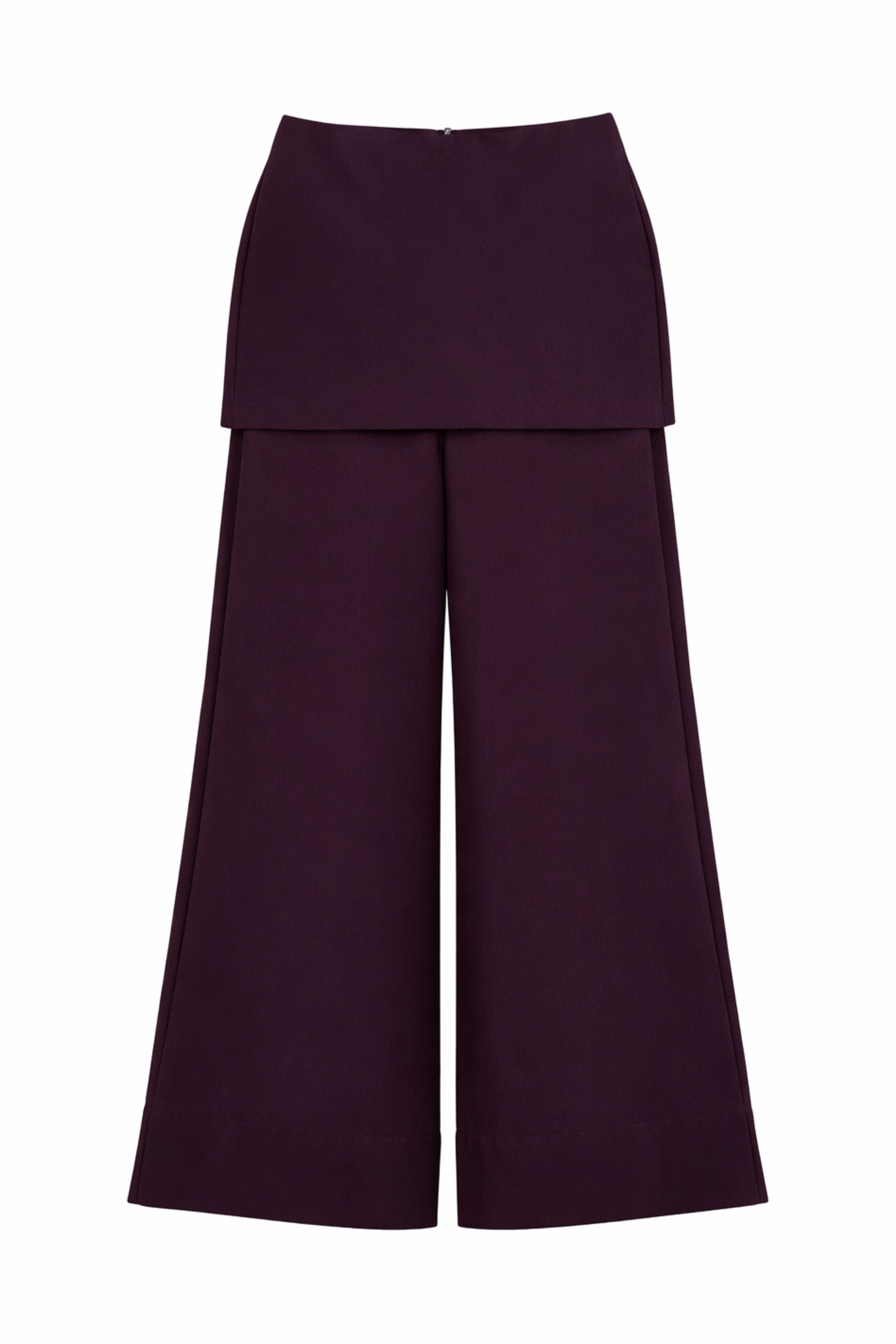 Combination Trouser - Plum