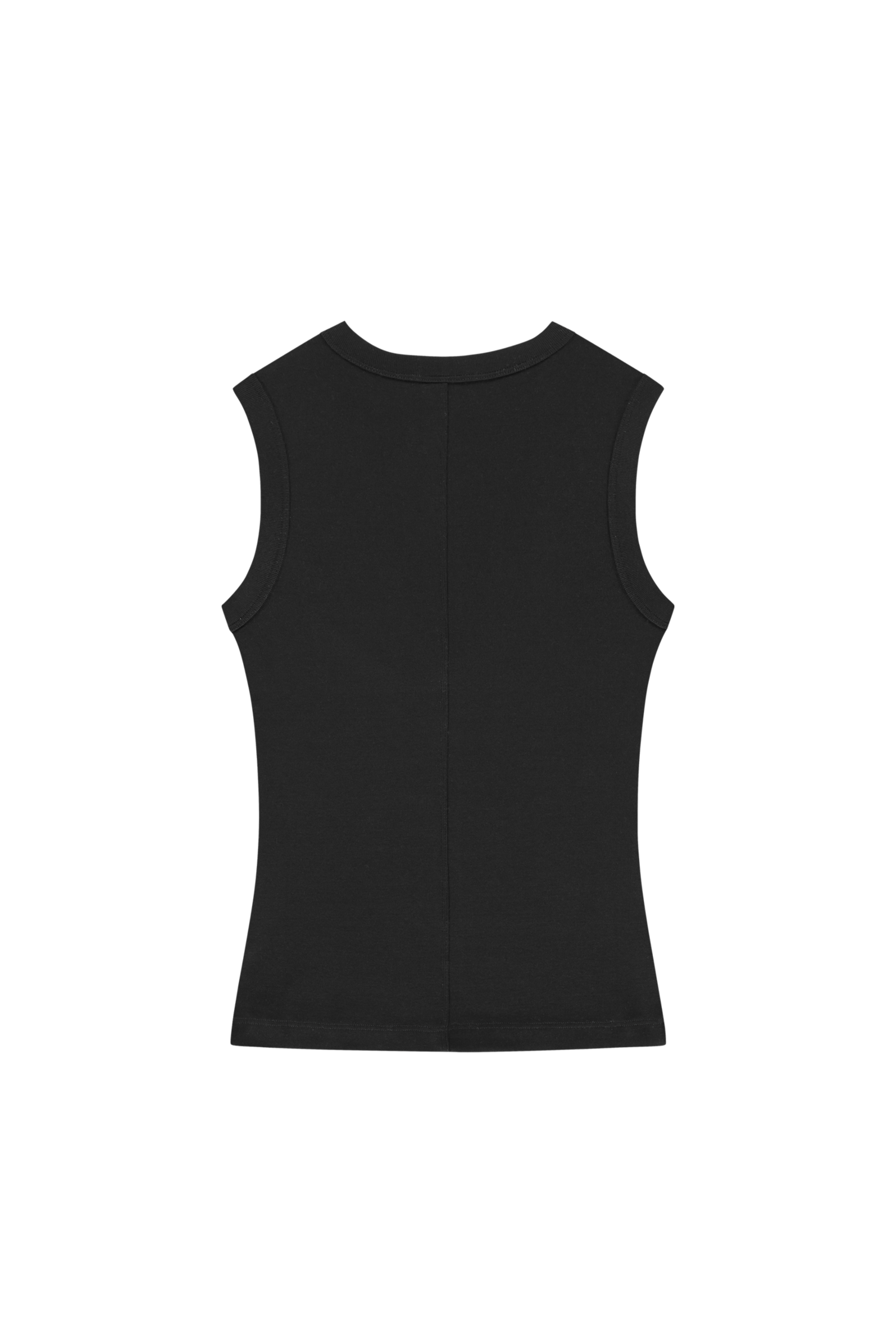 FLORE FLORE Dewi V-Neck Tank in Black