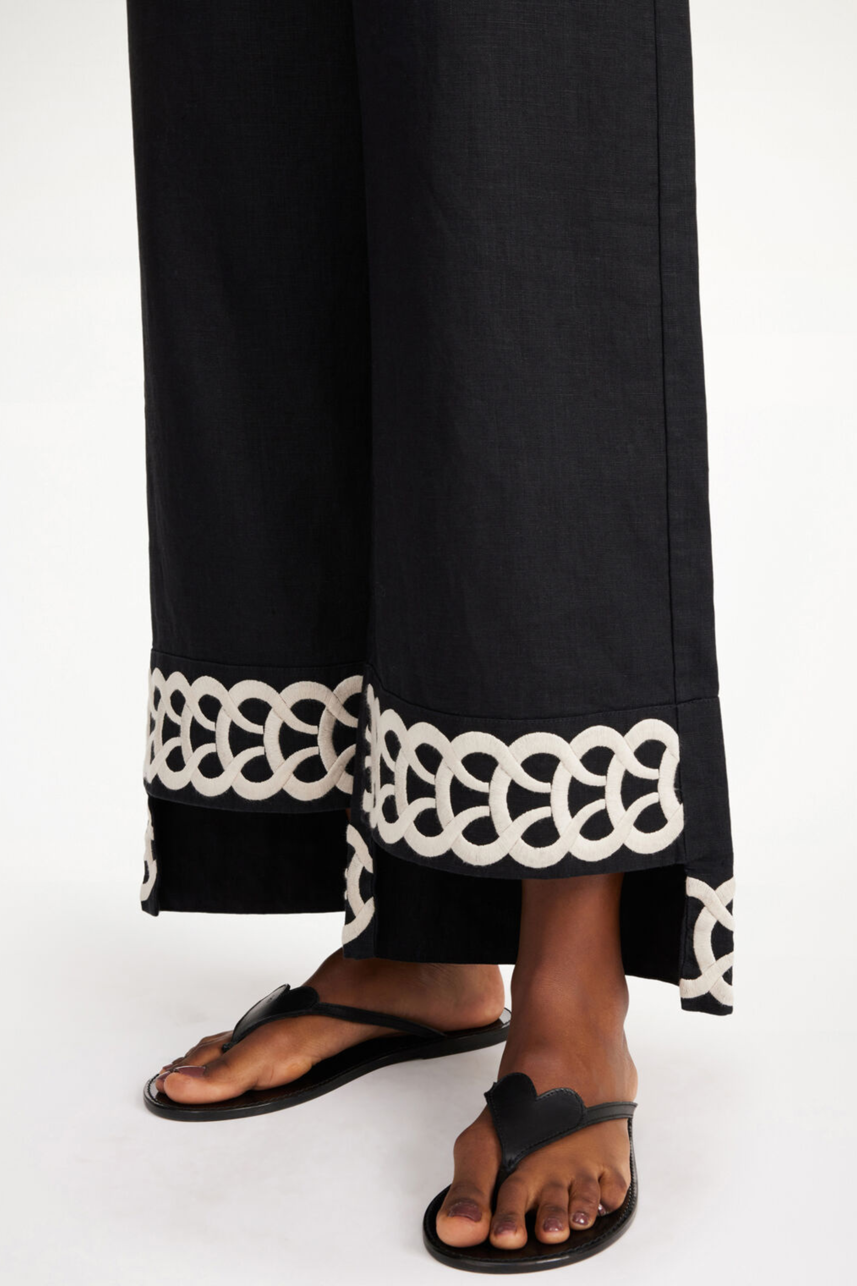 BY MALENE BIRGER Mirabello Embroidered Pants
