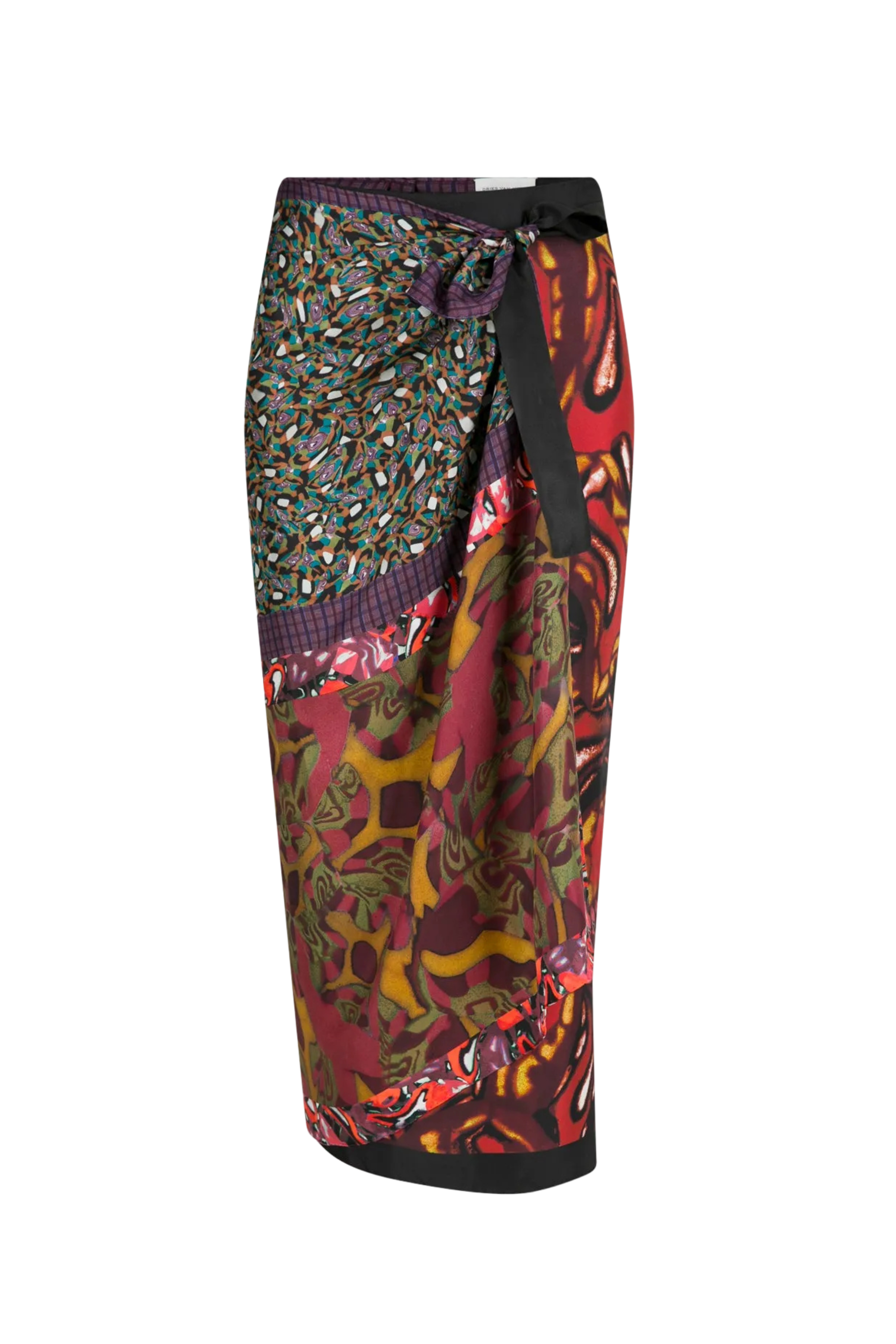 Scarfy Long Skirt