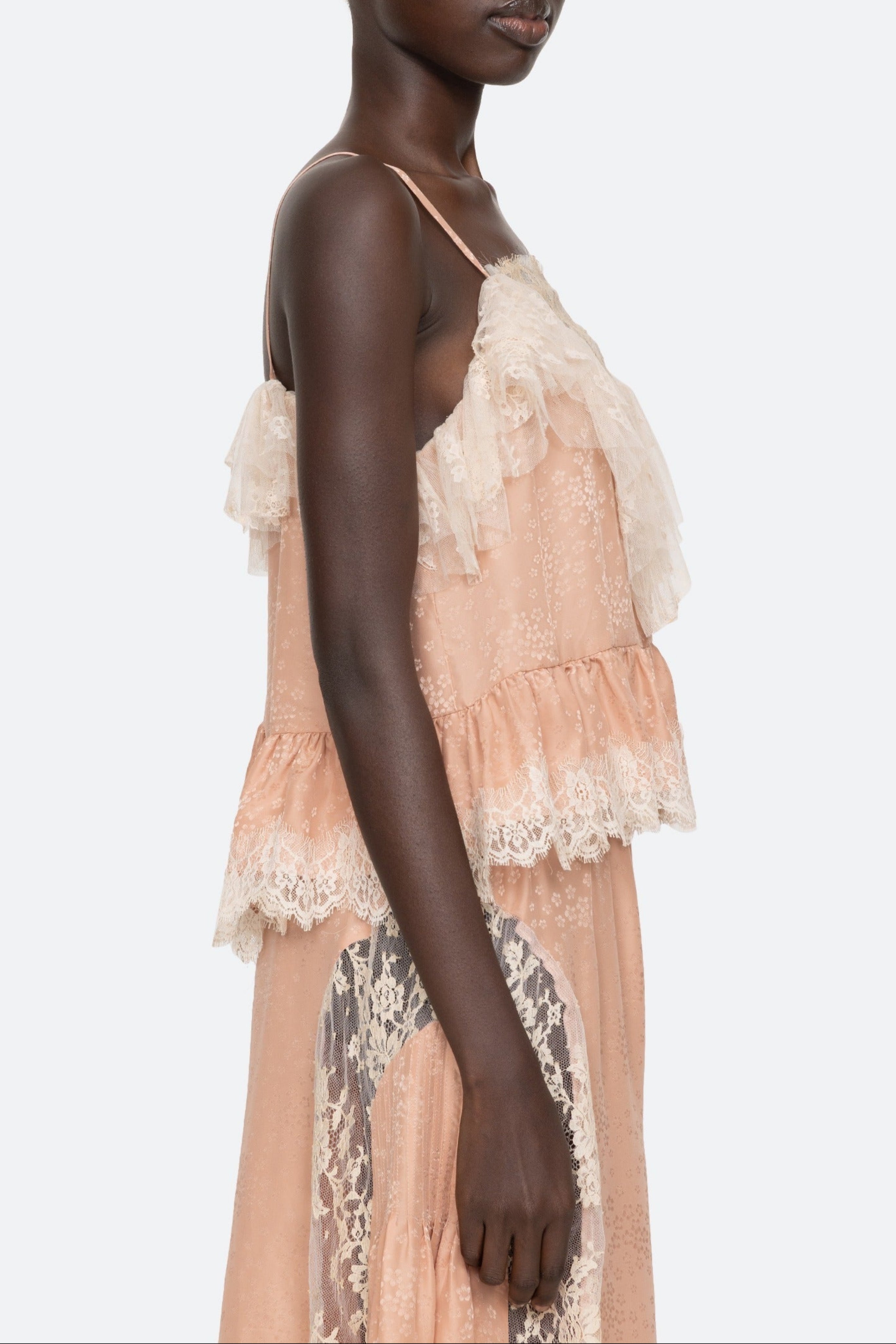 Ethel Solid Camisole Top in Rose