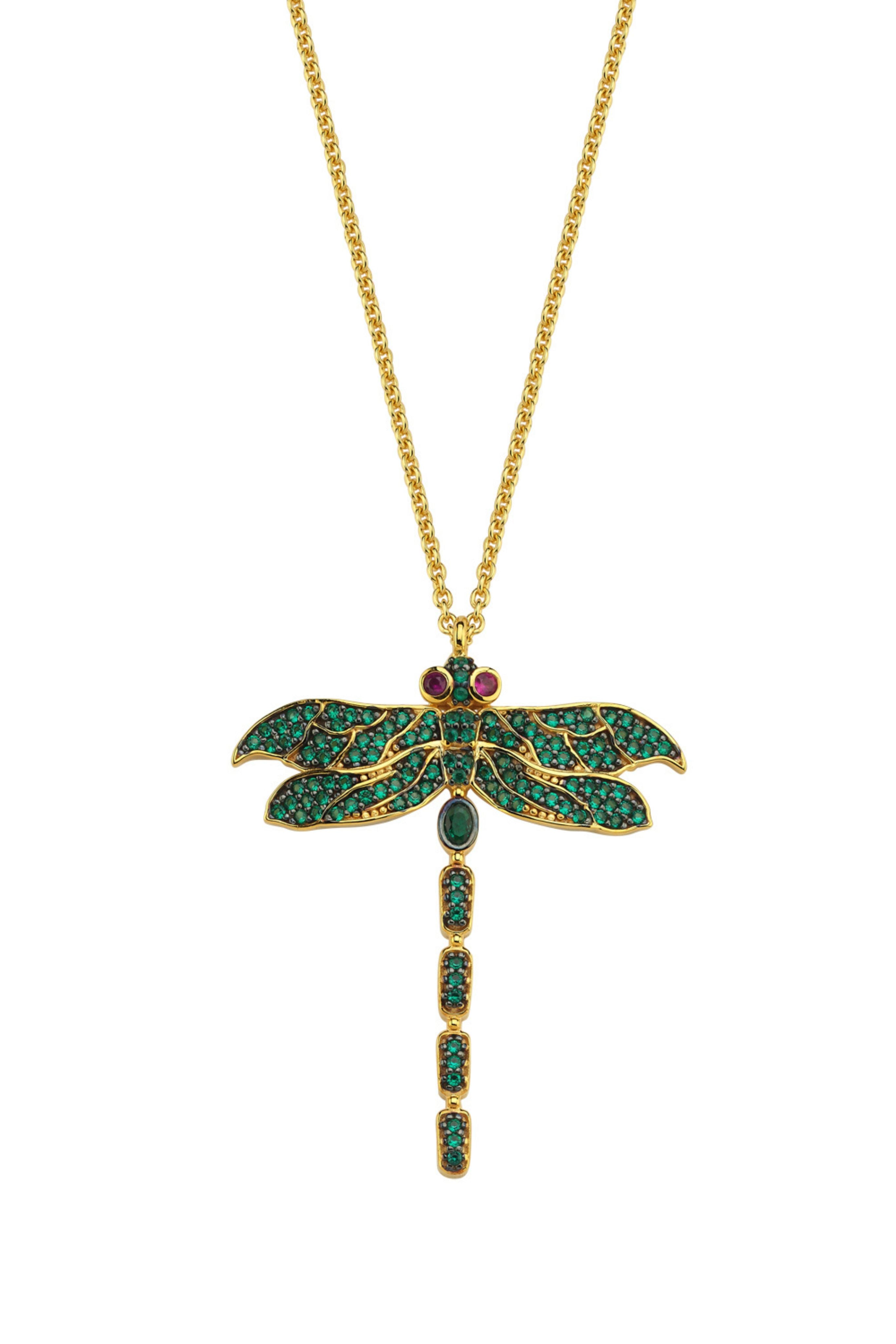 Mini Dragonfly Necklace