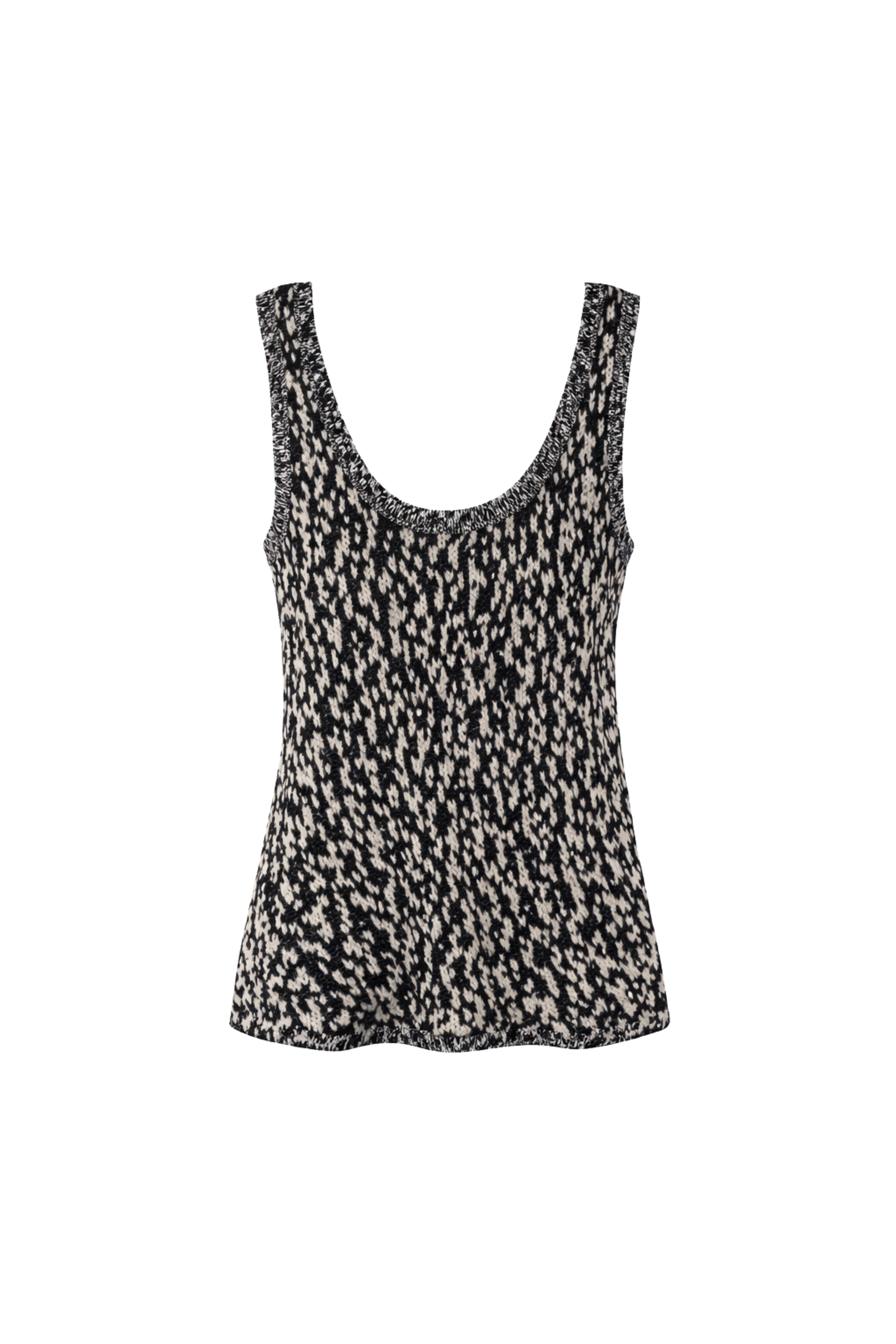 Hand Knit Marled Tank