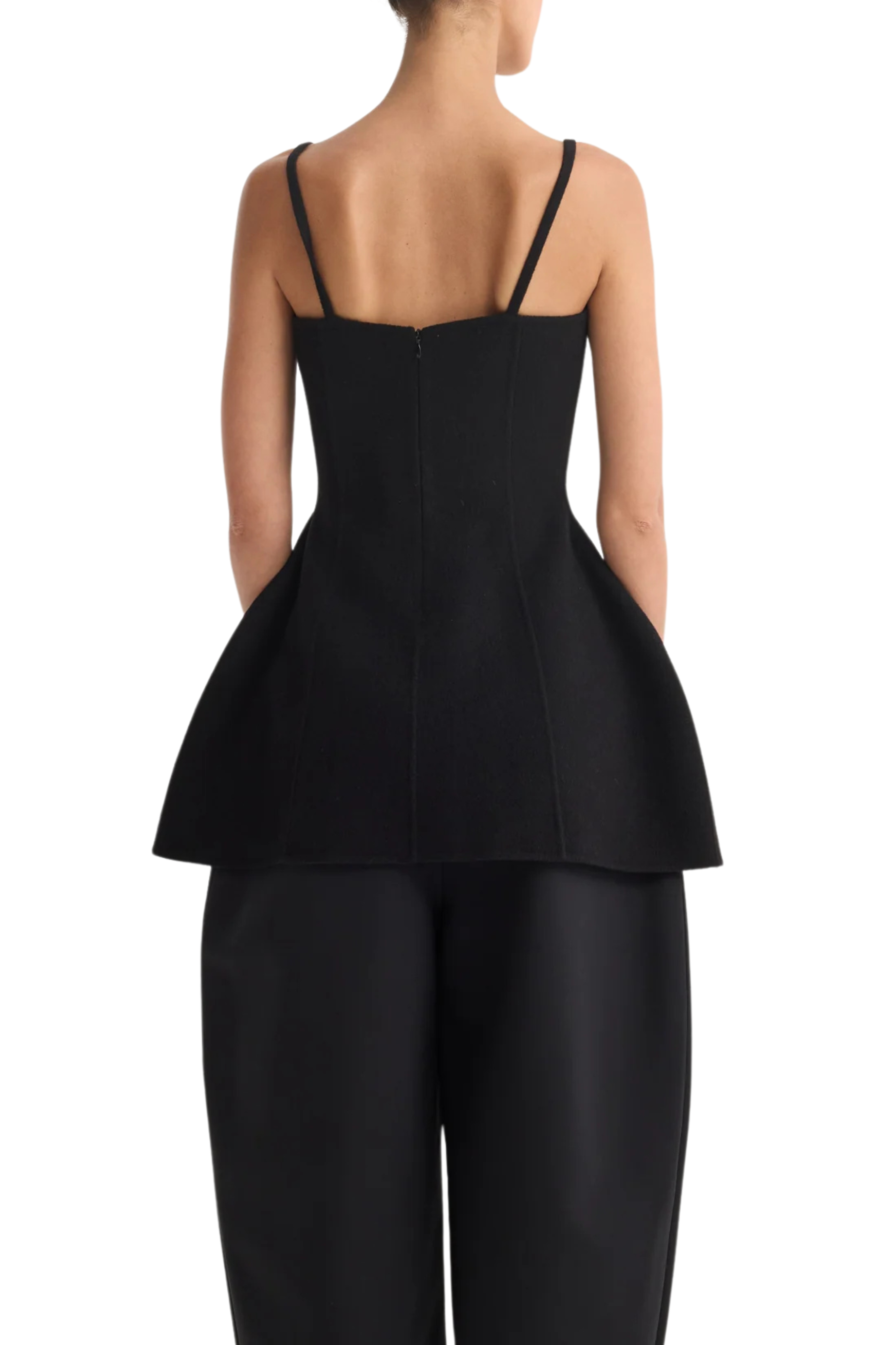 Bustier Double-Faced Top