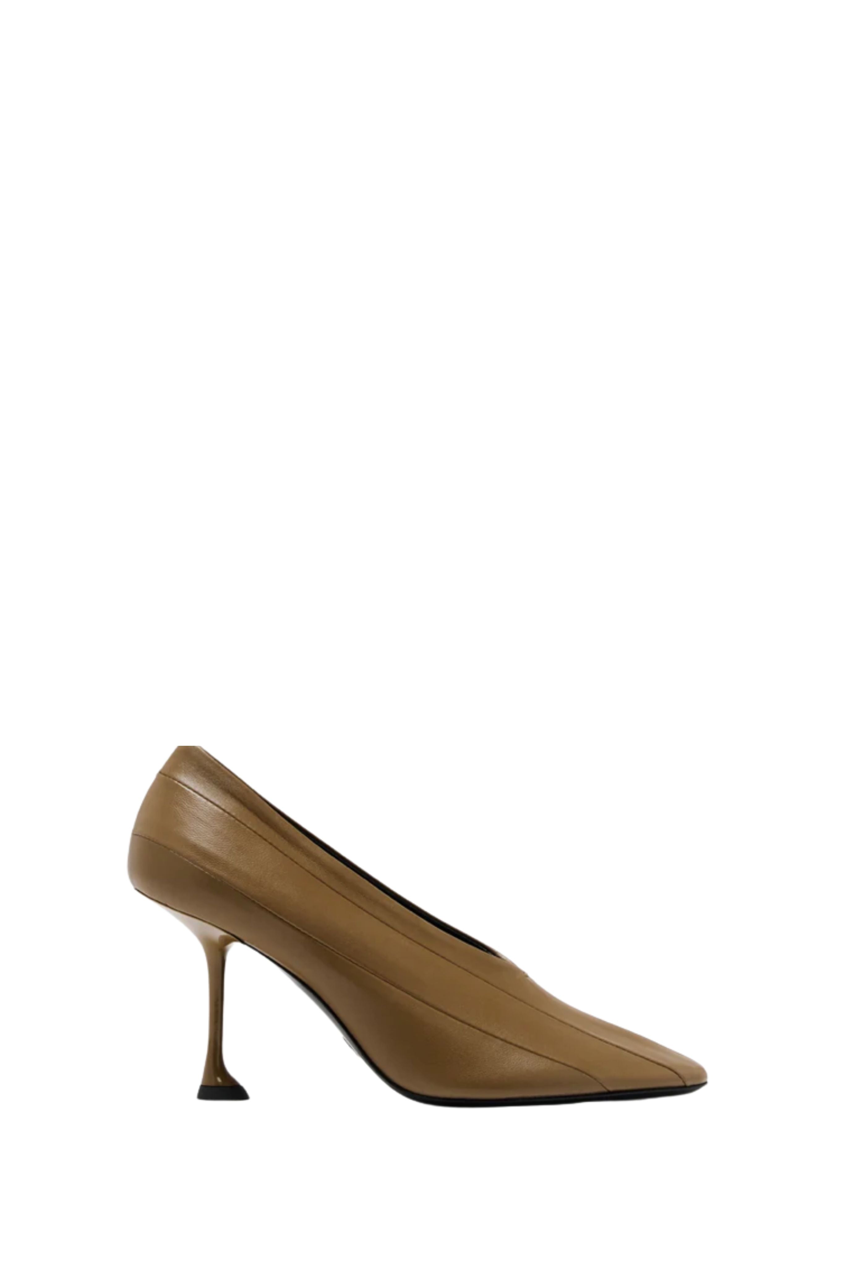 Tee 85 Pieced Pumps - Ash