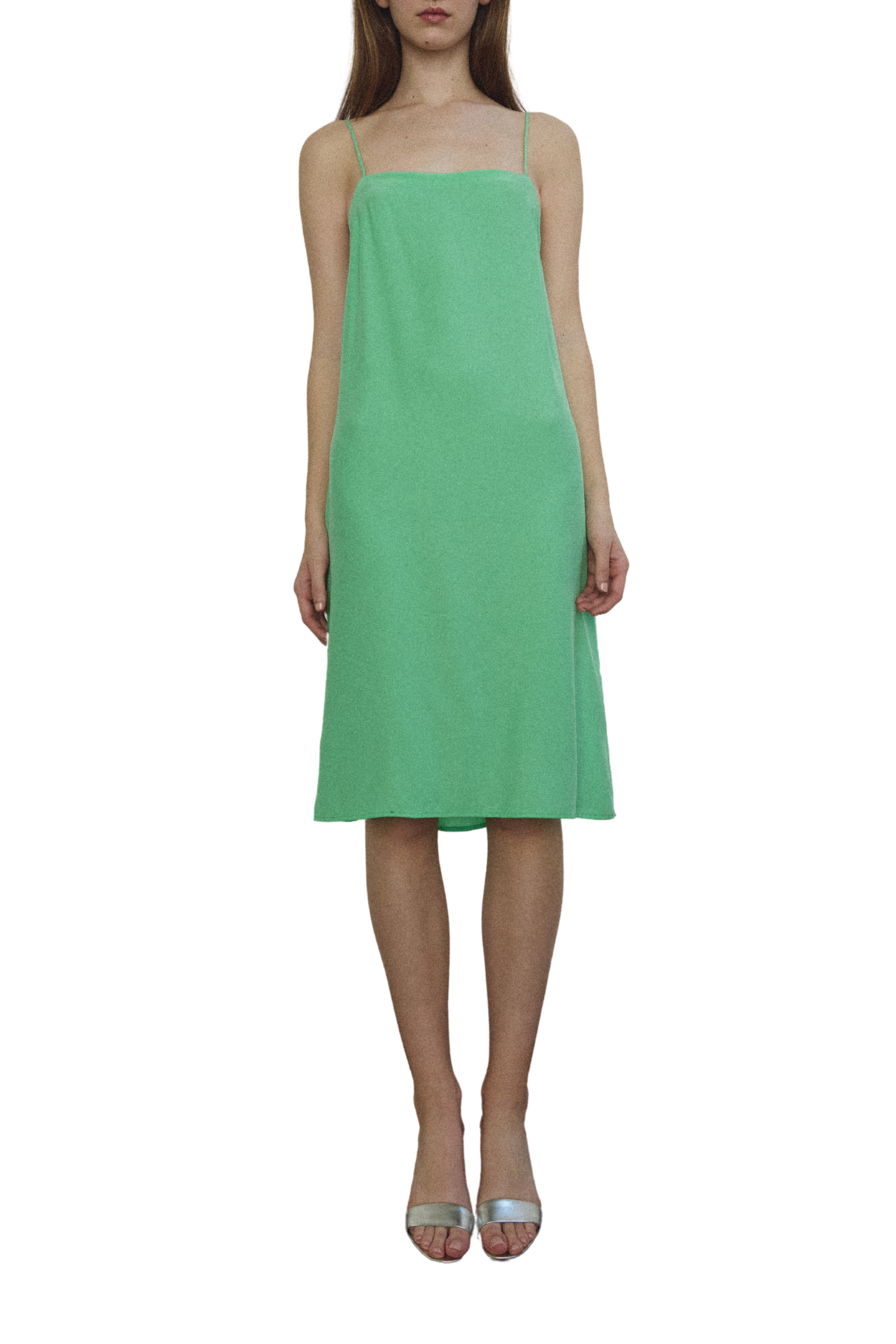 Short Slip Dress - Celadon