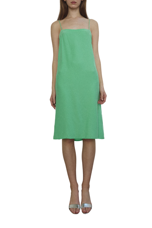 Short Slip Dress - Celadon