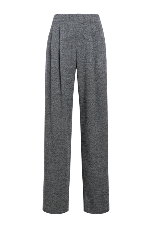 Fontana Pant In Melange Suiting