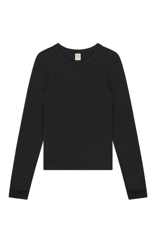 FLORE FLORE Max Crew Tee in Black