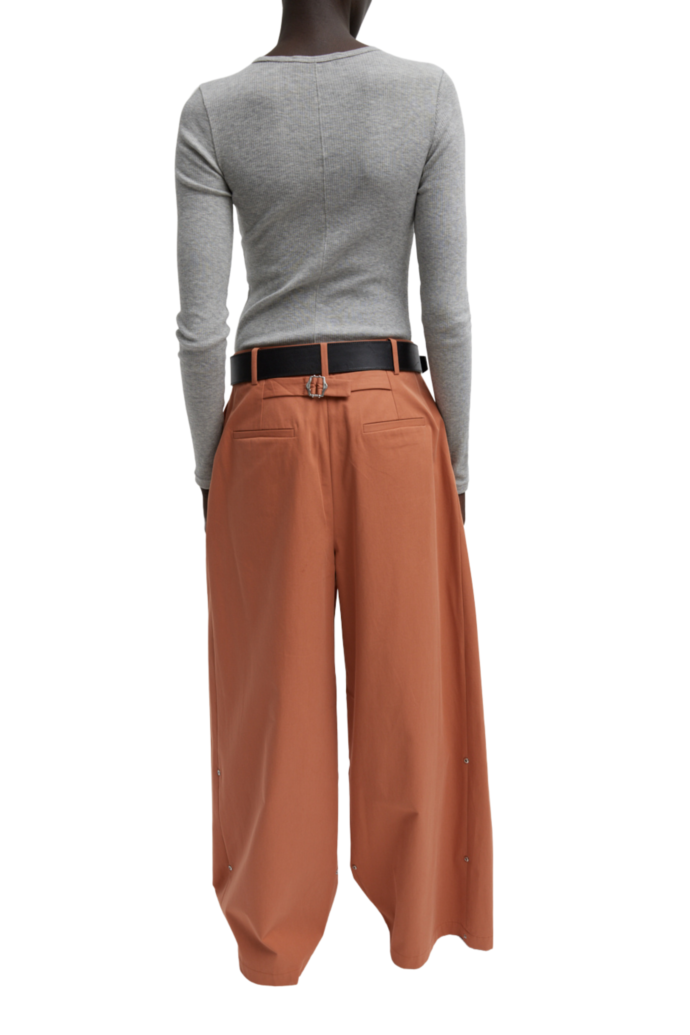 TIBI Triple Pleat Yam Pants