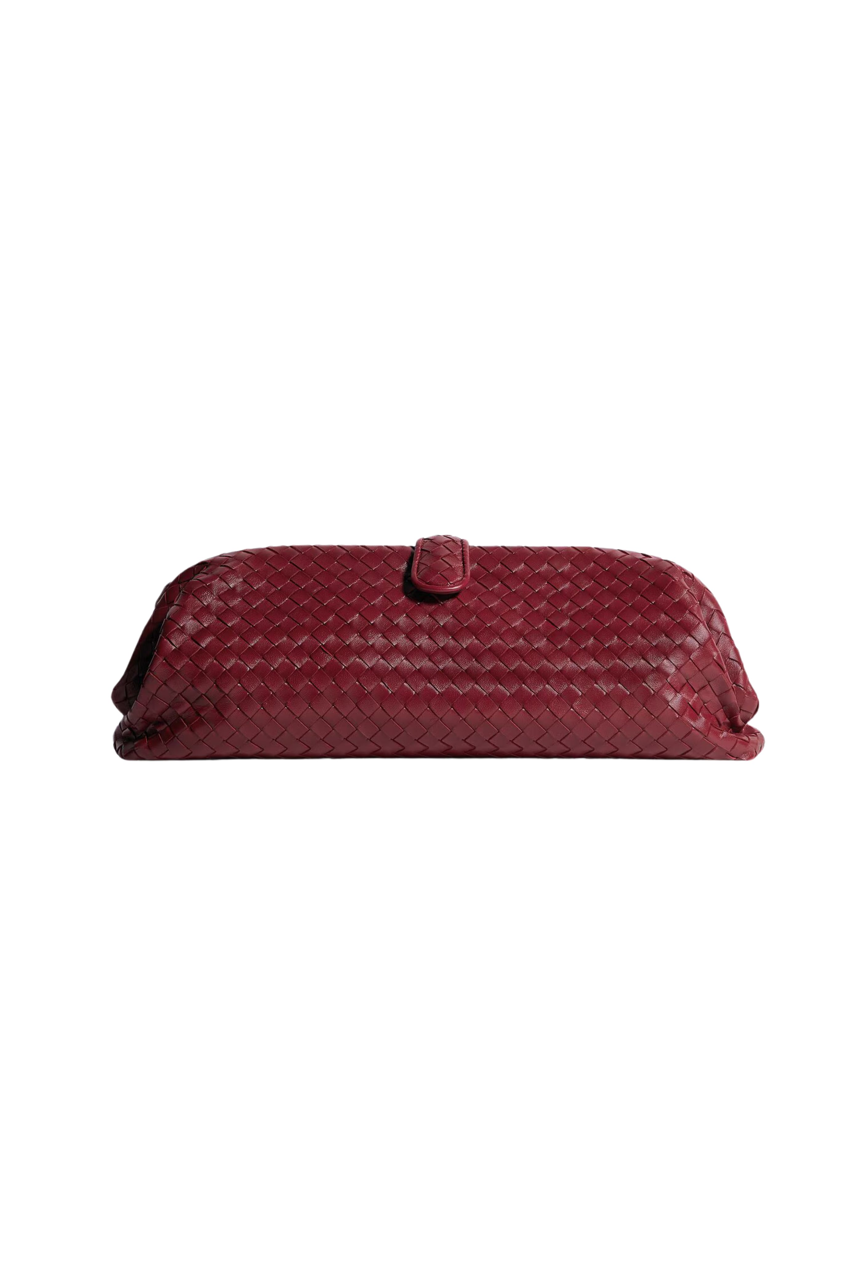 Lauren 1976 Clutch in Lava Red