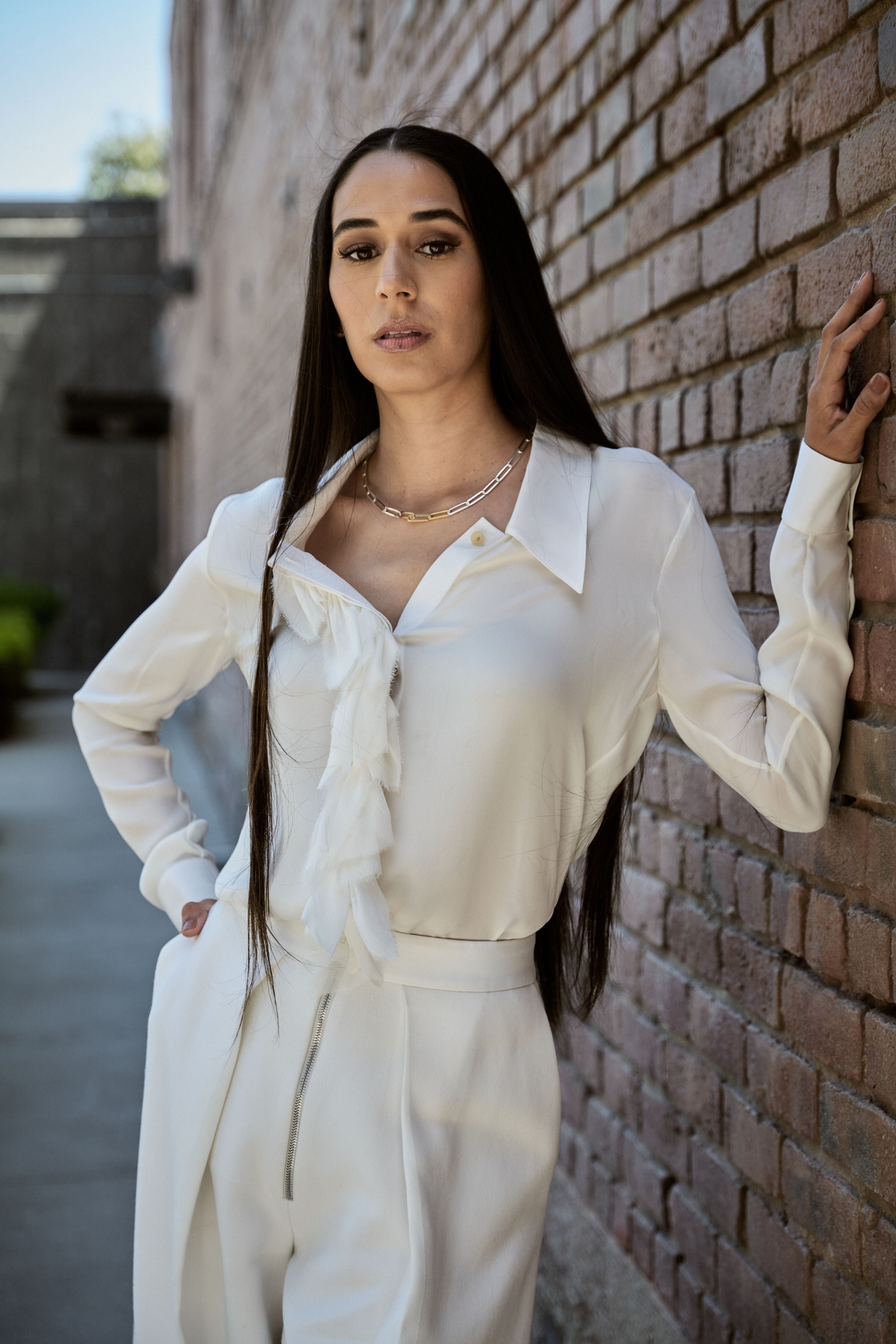 KHAITE】 tartan WOOL melton short COAT Khaite