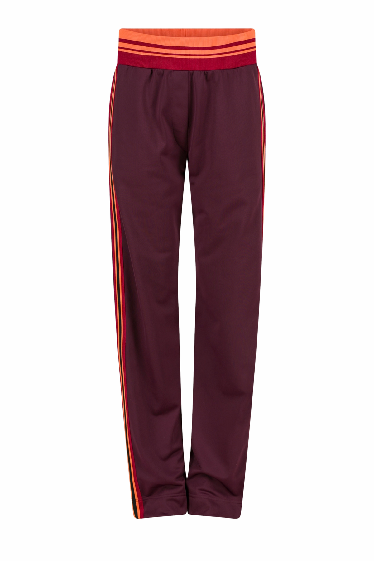 Huchisa Tape Pants - Burgundy
