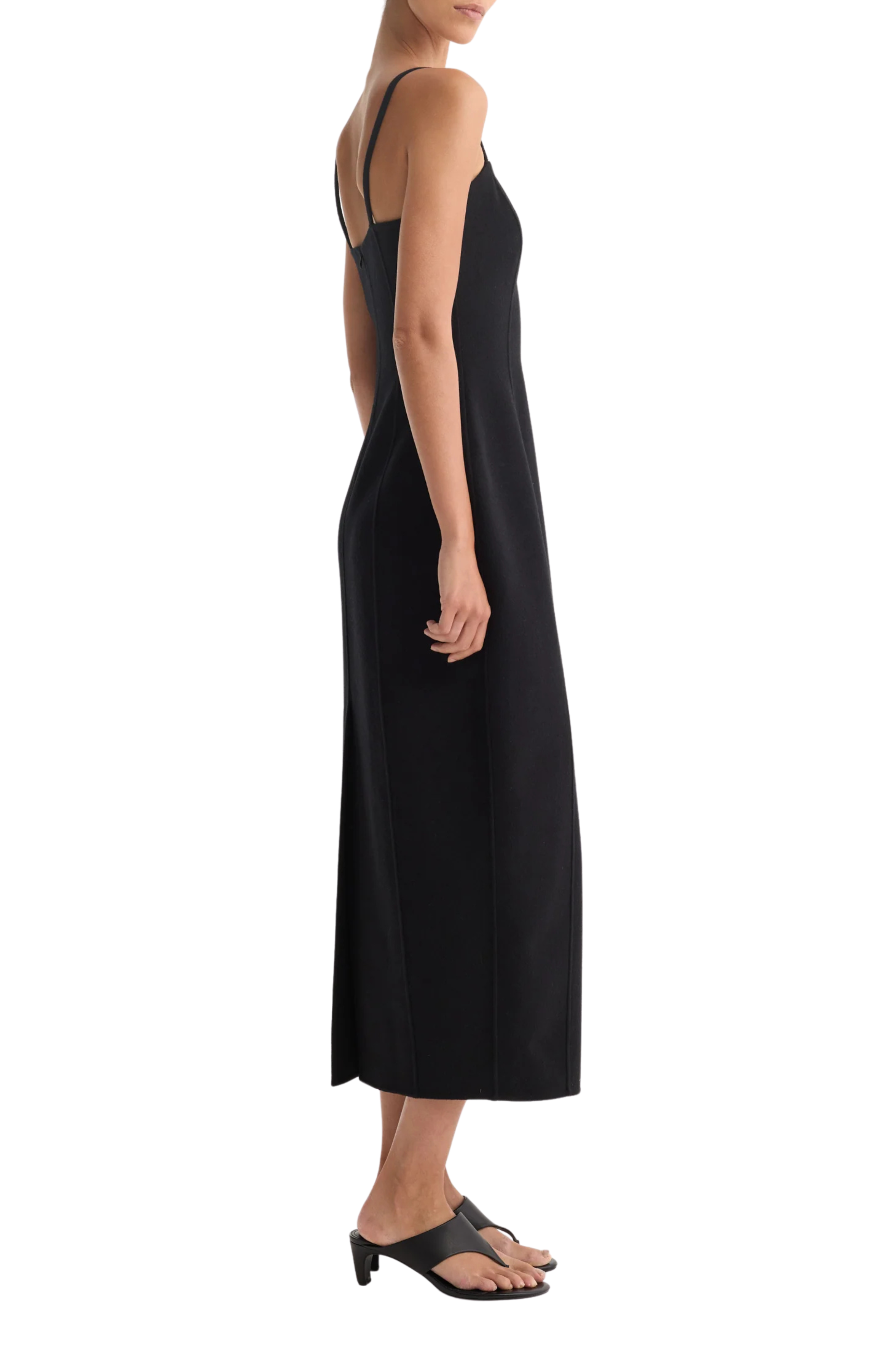 Sculptural Double-Faced Dress