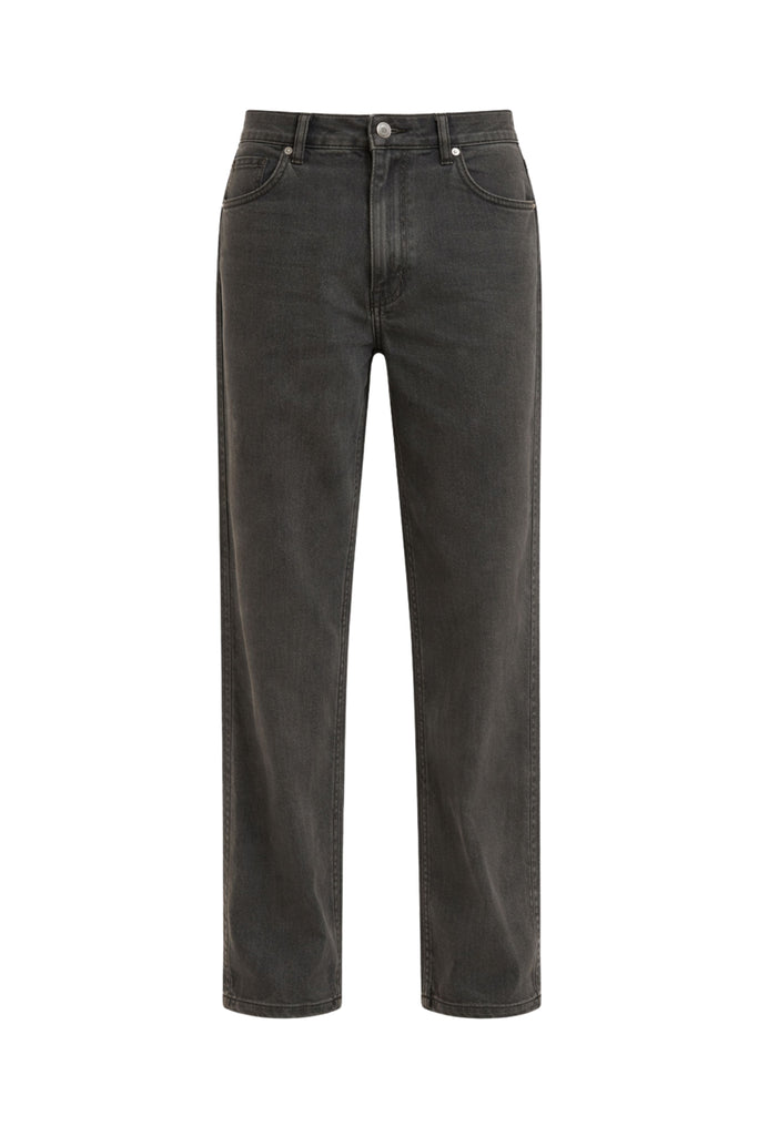 Garment Dyed Stretch Twill Tuck Pant - Grey