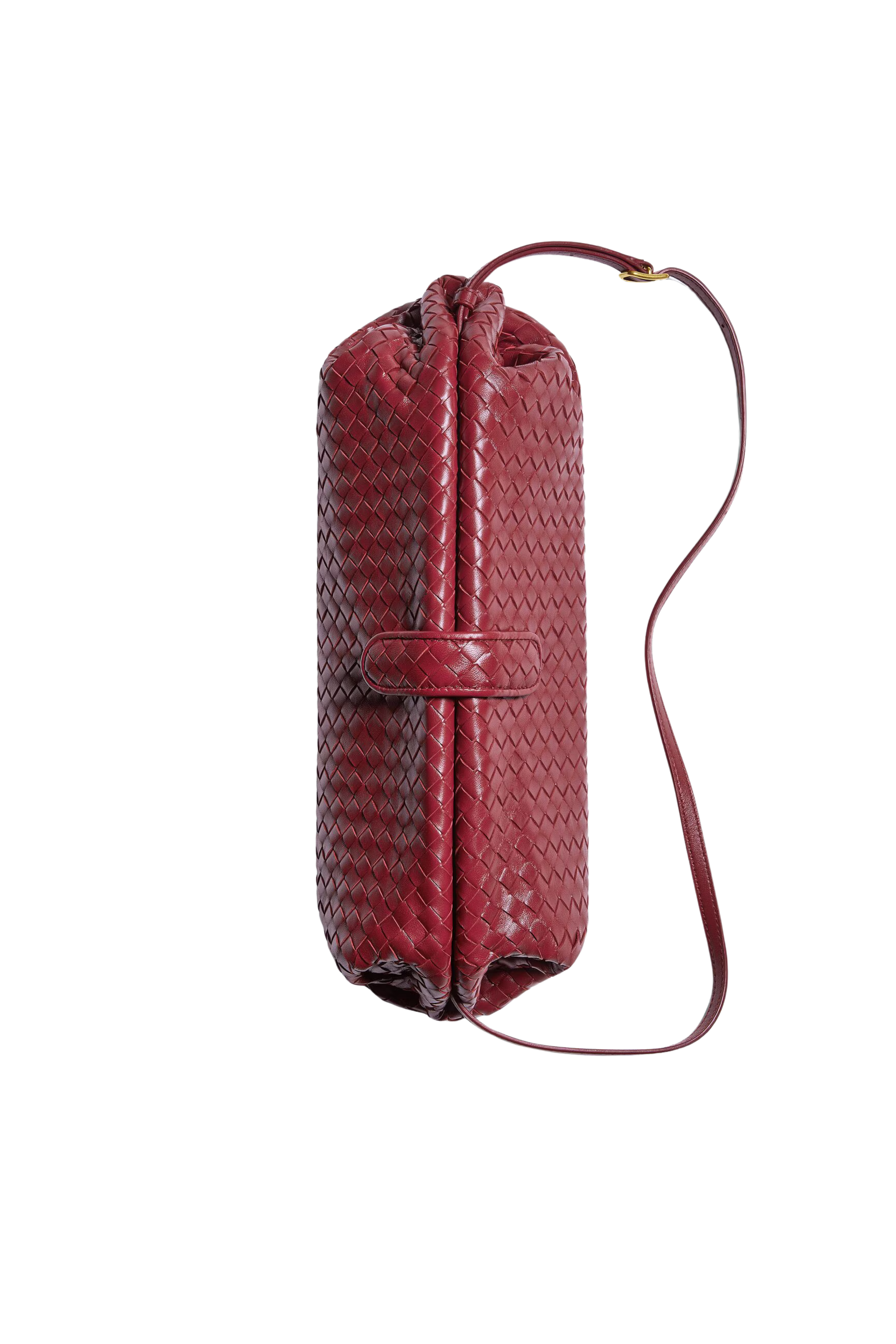 Lauren 1976 Clutch in Lava Red