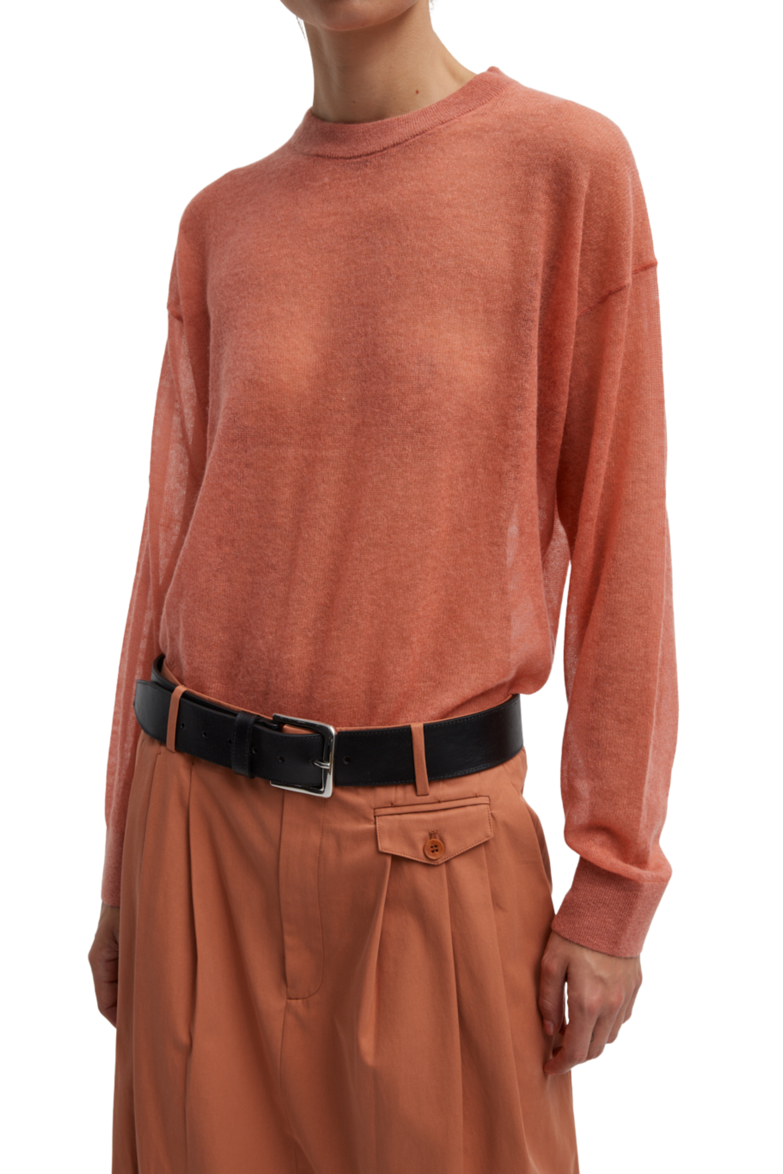 TIBI Anna Merino Wool Pullover