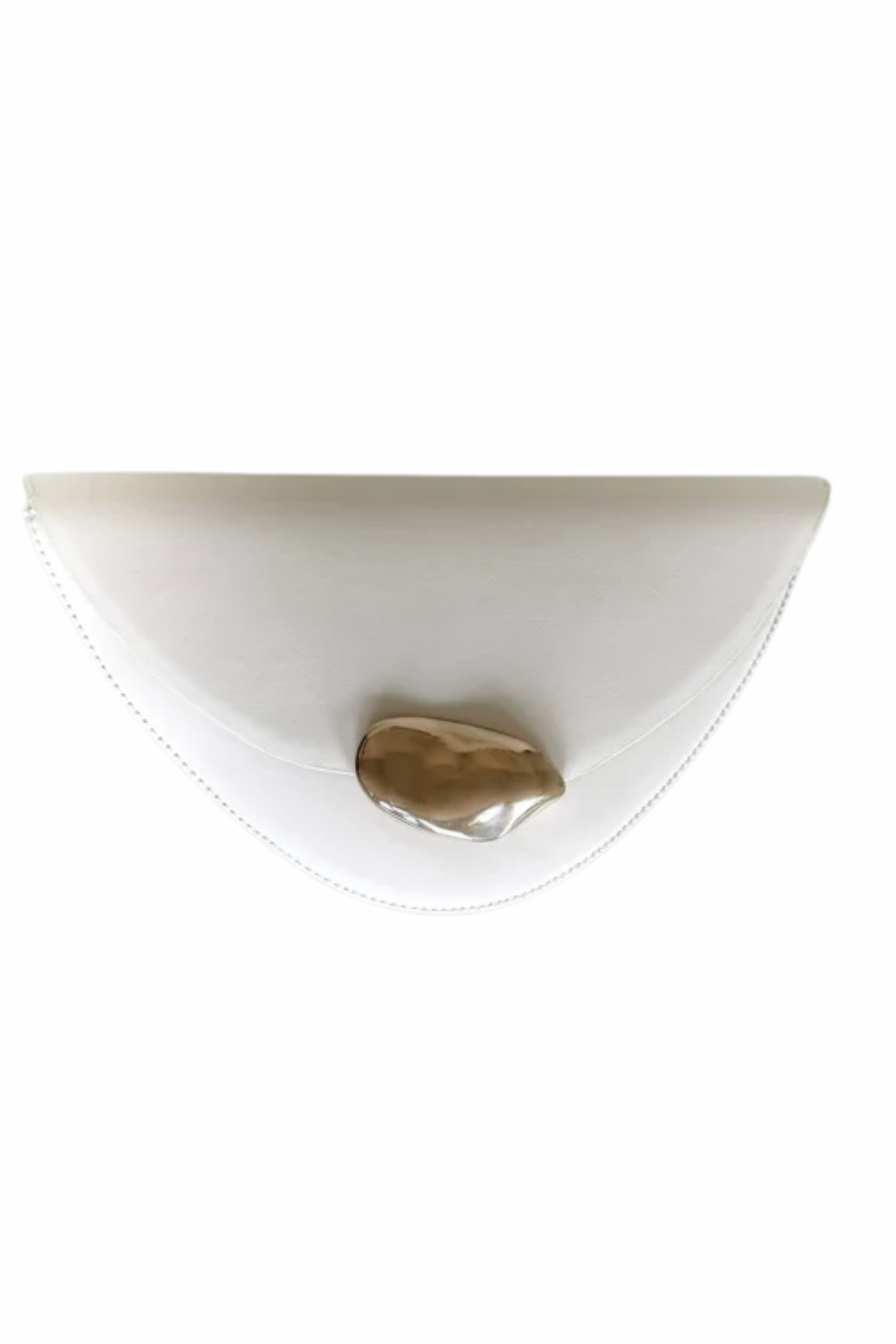 The Orb 2.0 Chain Clutch - Ivory
