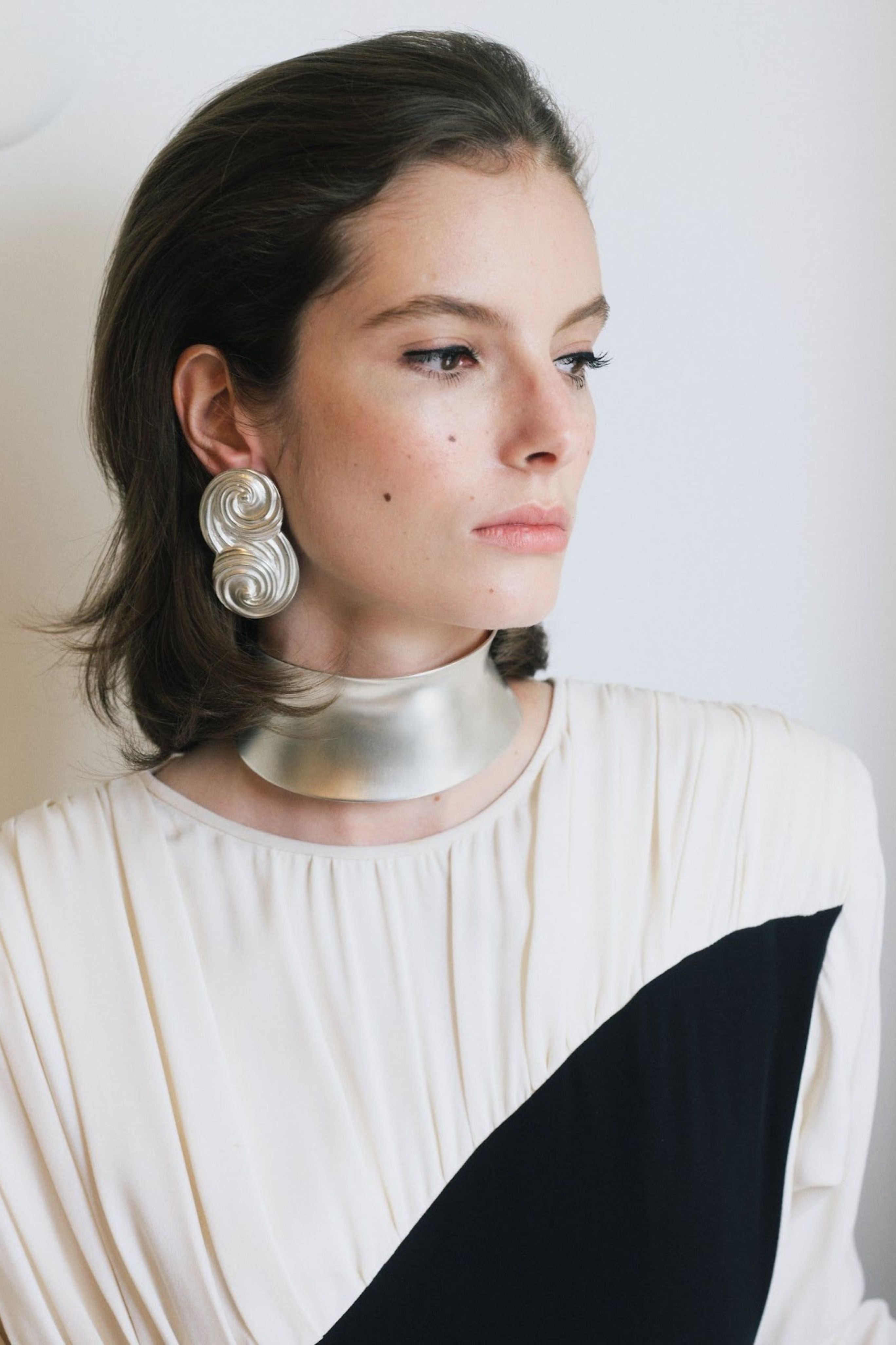Stella Earrings in Silver