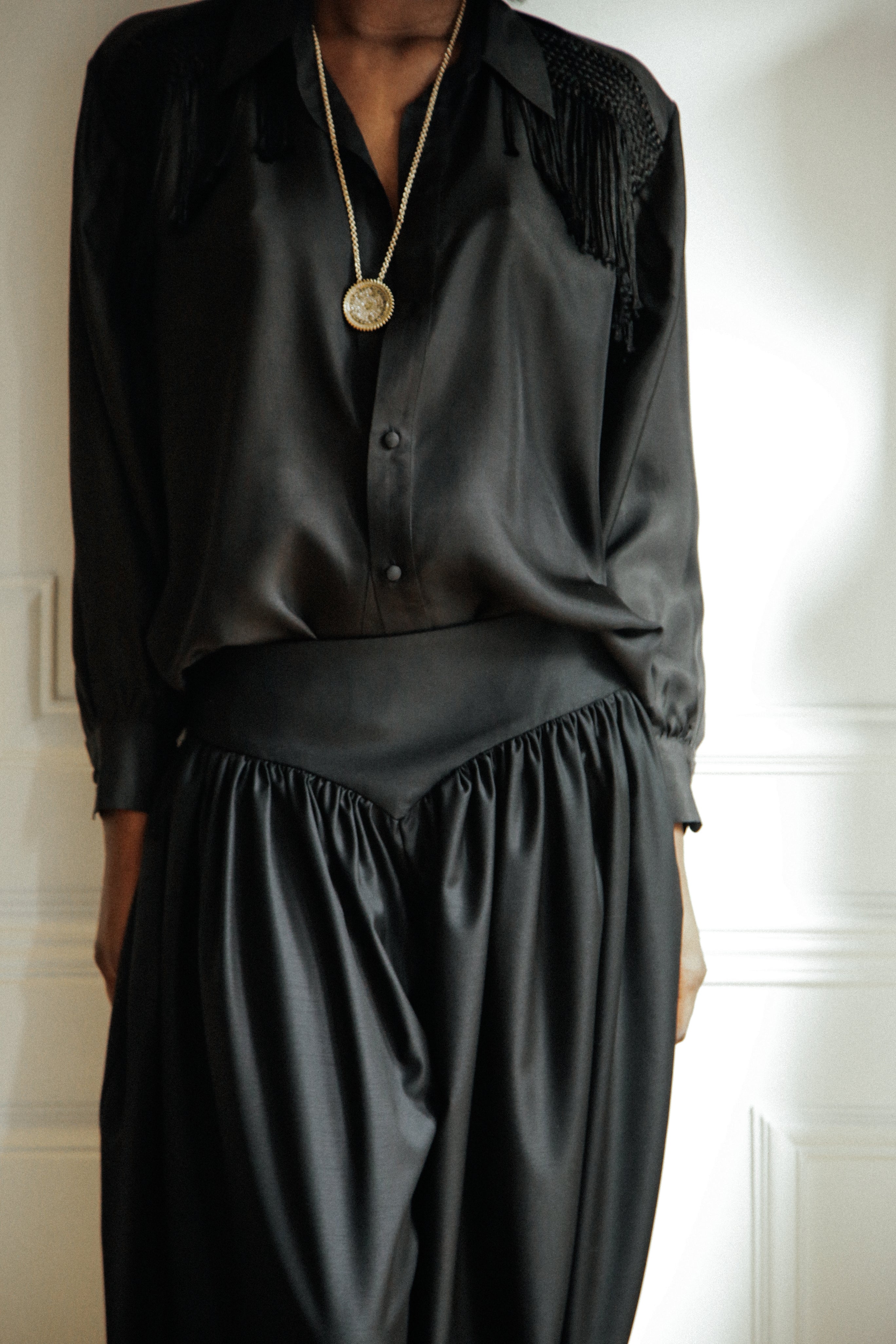 Stand Collar Shirt