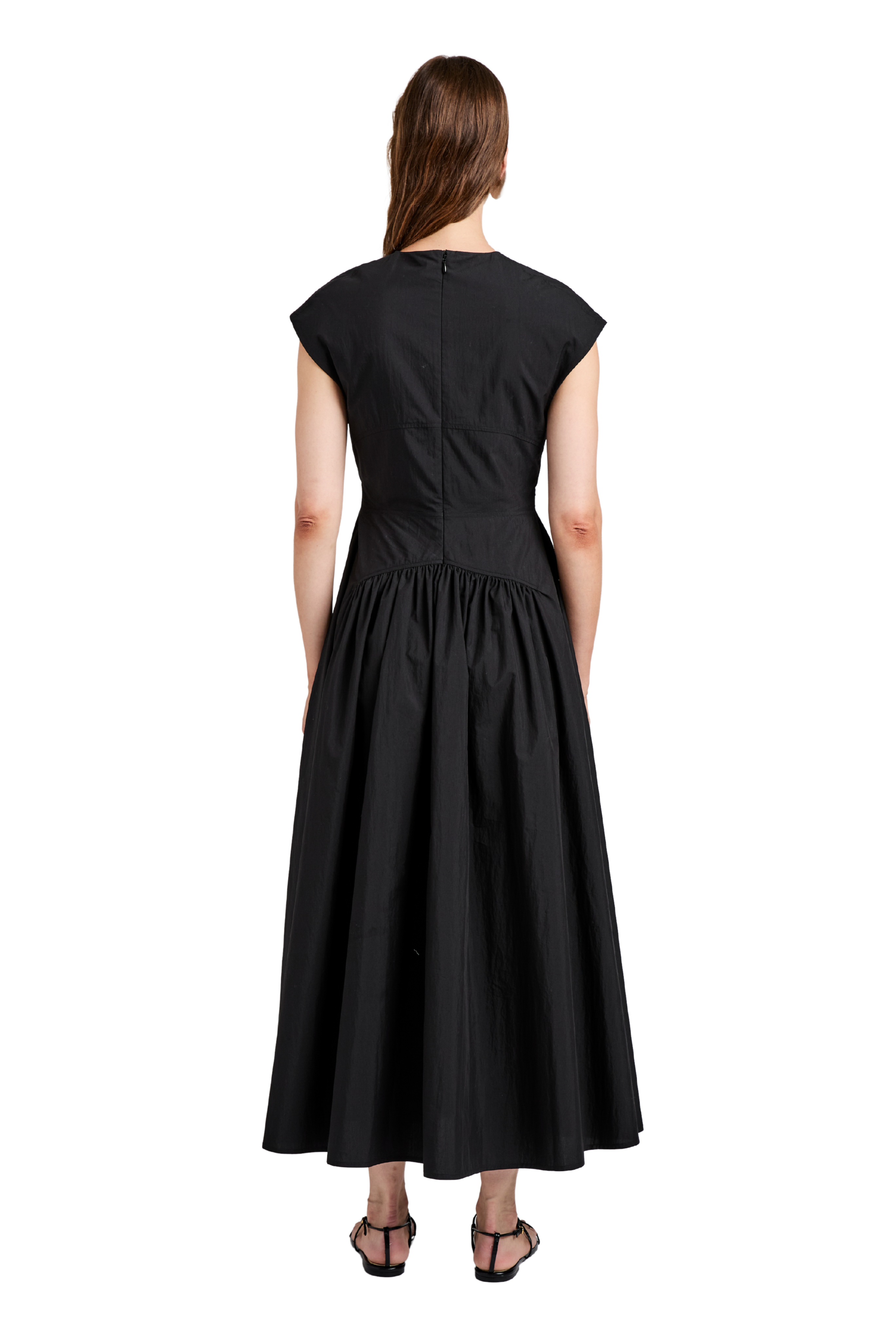 Nyssa Dress In Tech Cotton