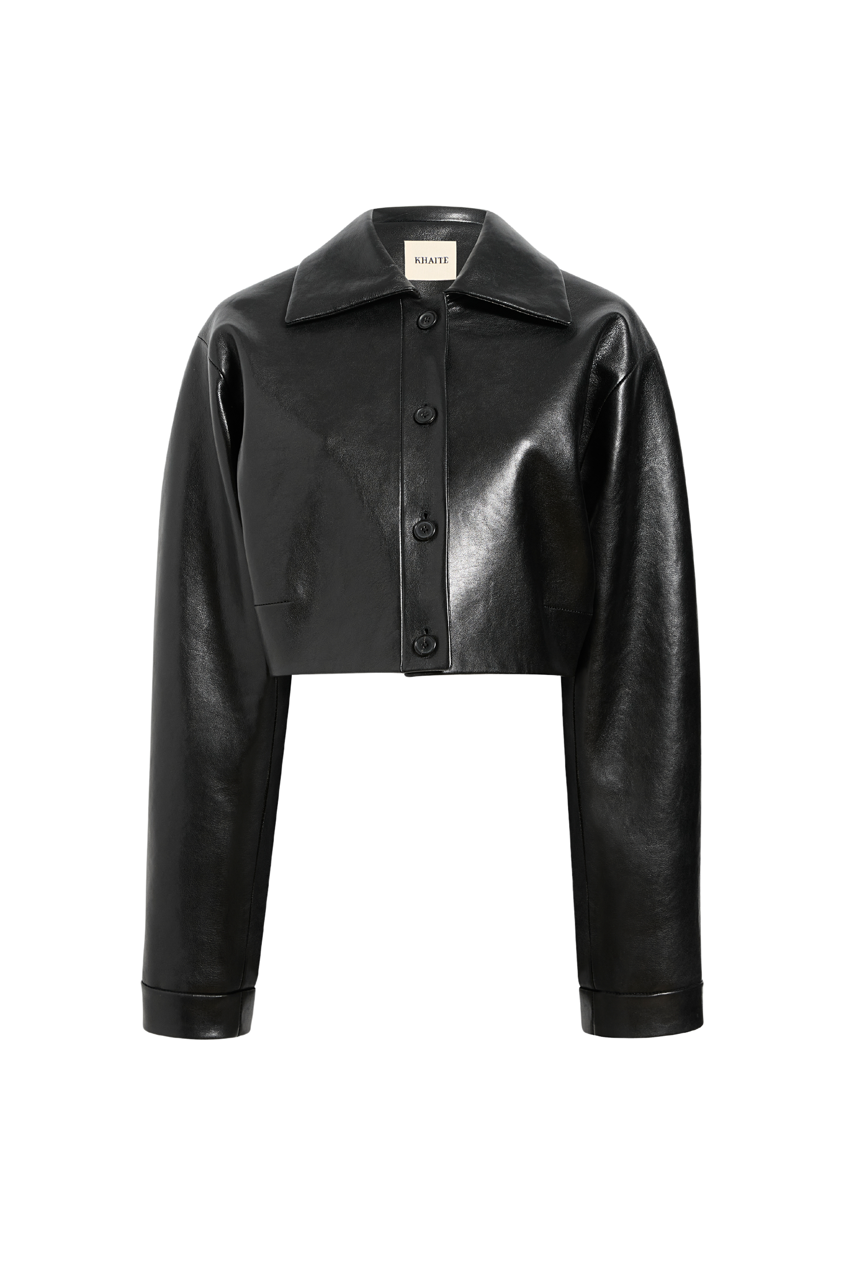 Sue Black Leather Jacket