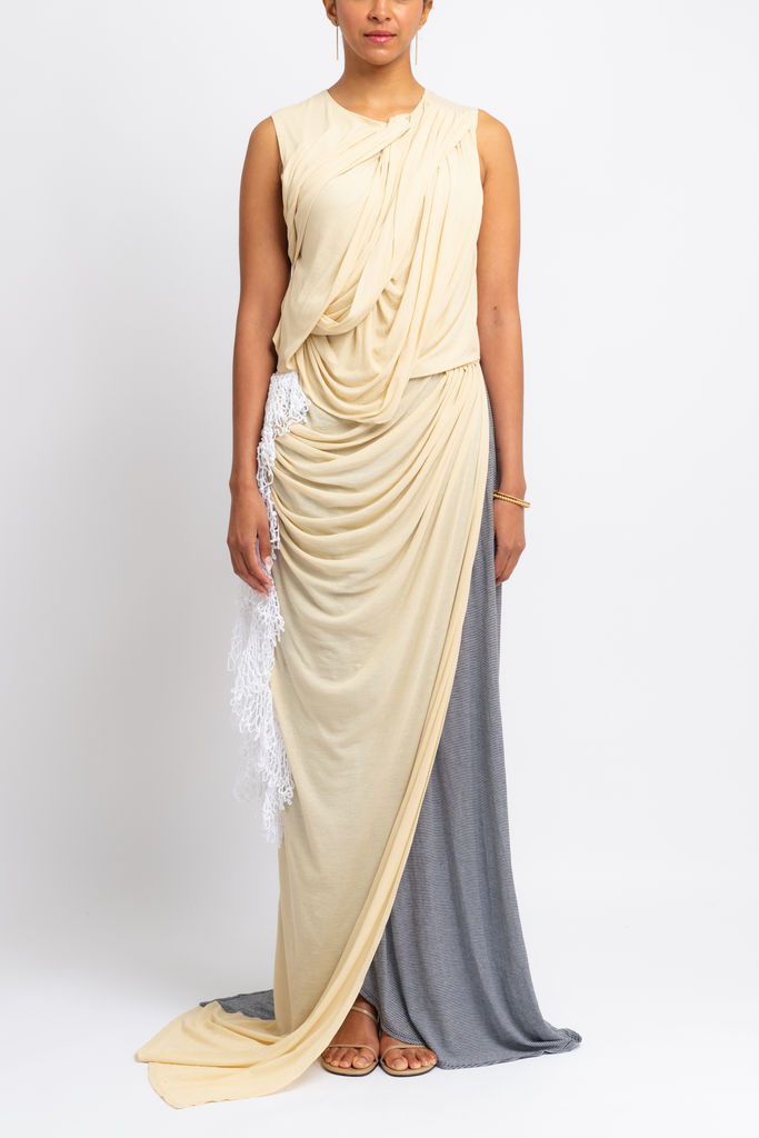Constant Crochet Drape Dress