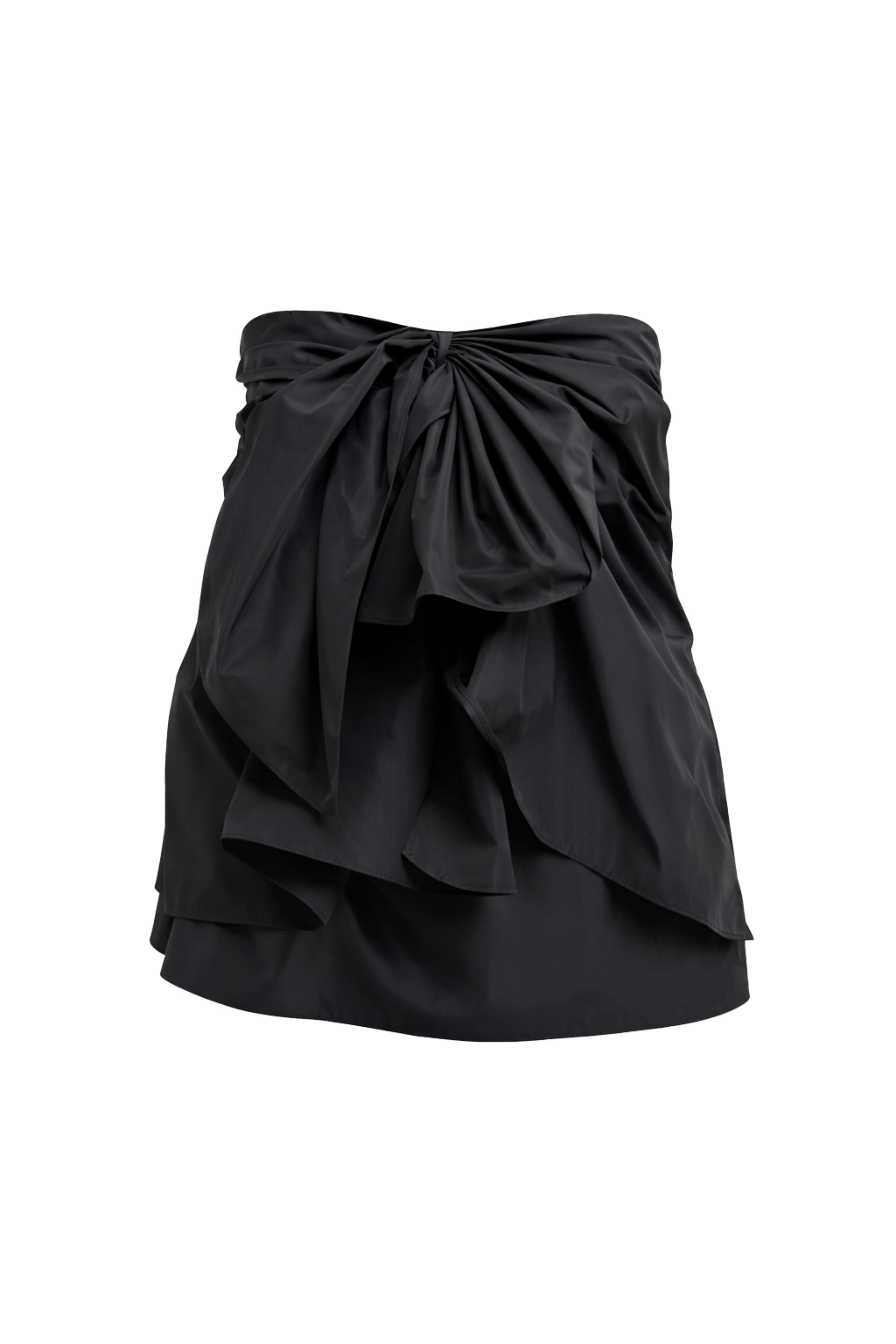 Italian Sporty Nylon Strapless Top