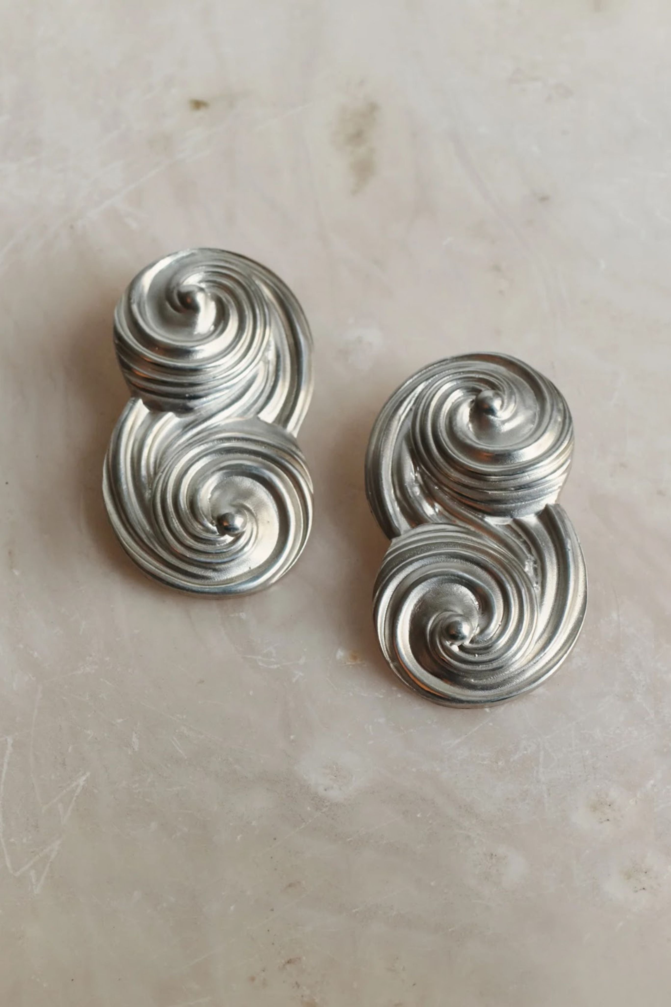 Stella Earrings in Silver