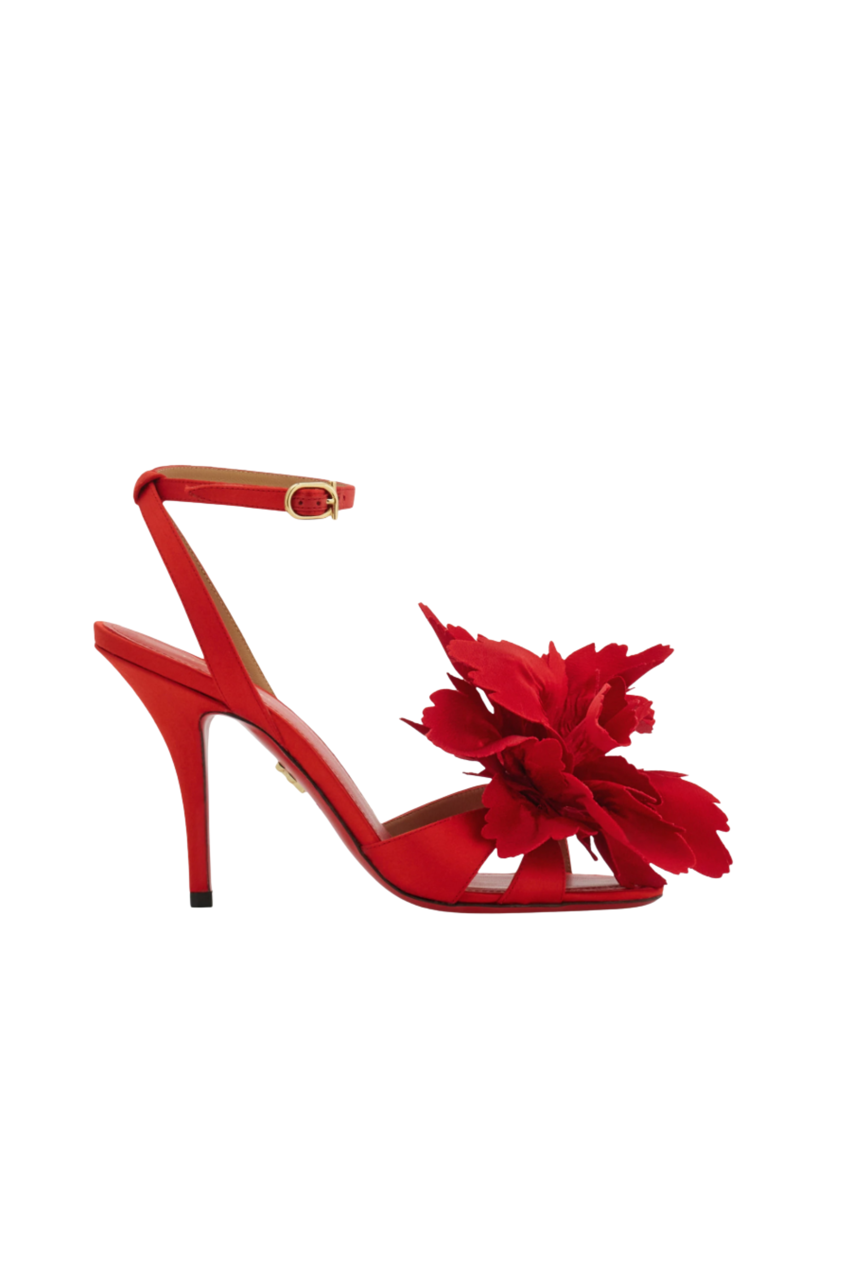 Flower Strap Heels