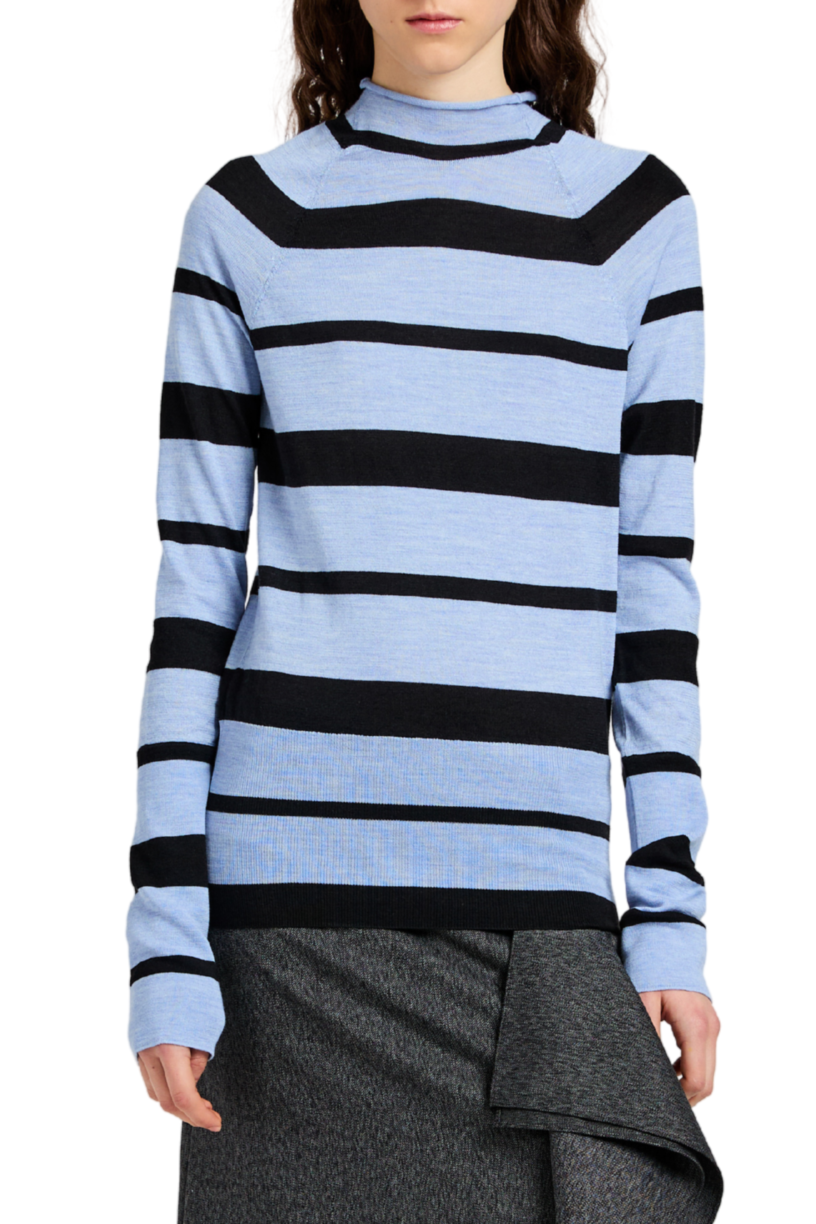 Gia Top in Superfine Merino Silk
