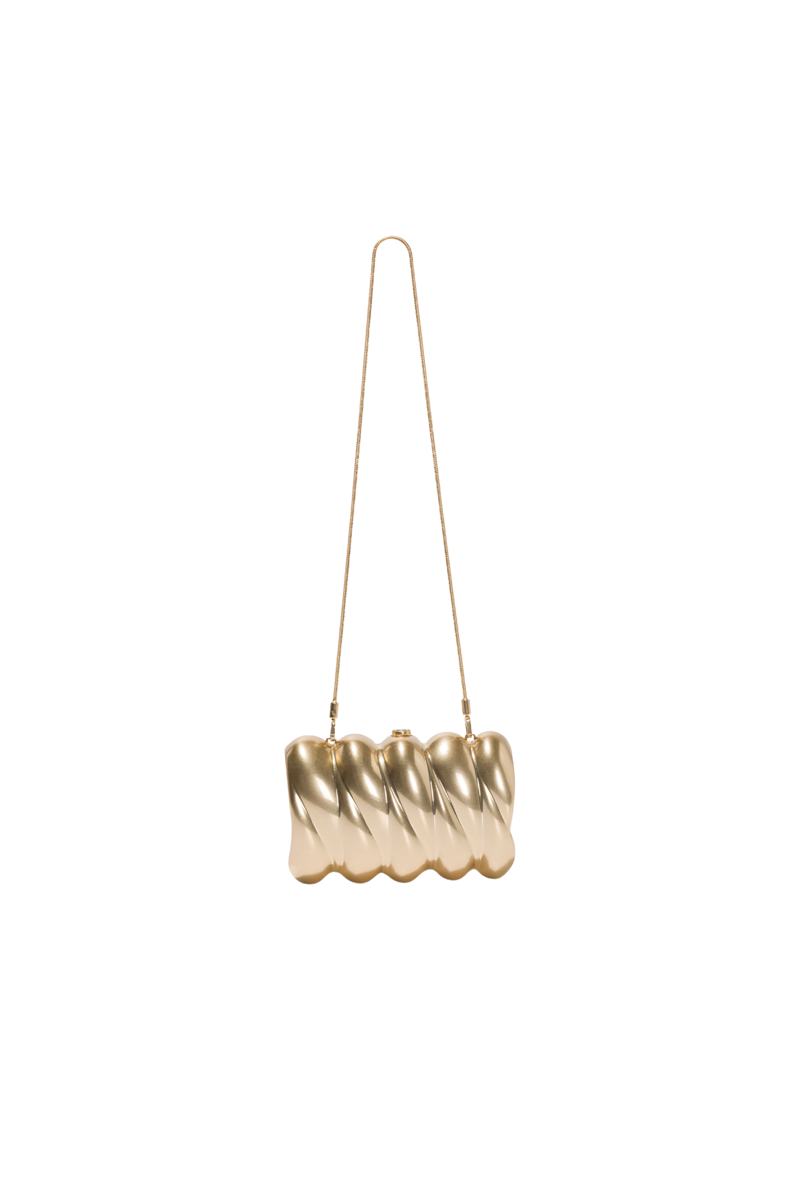 Reya Clutch in Gold