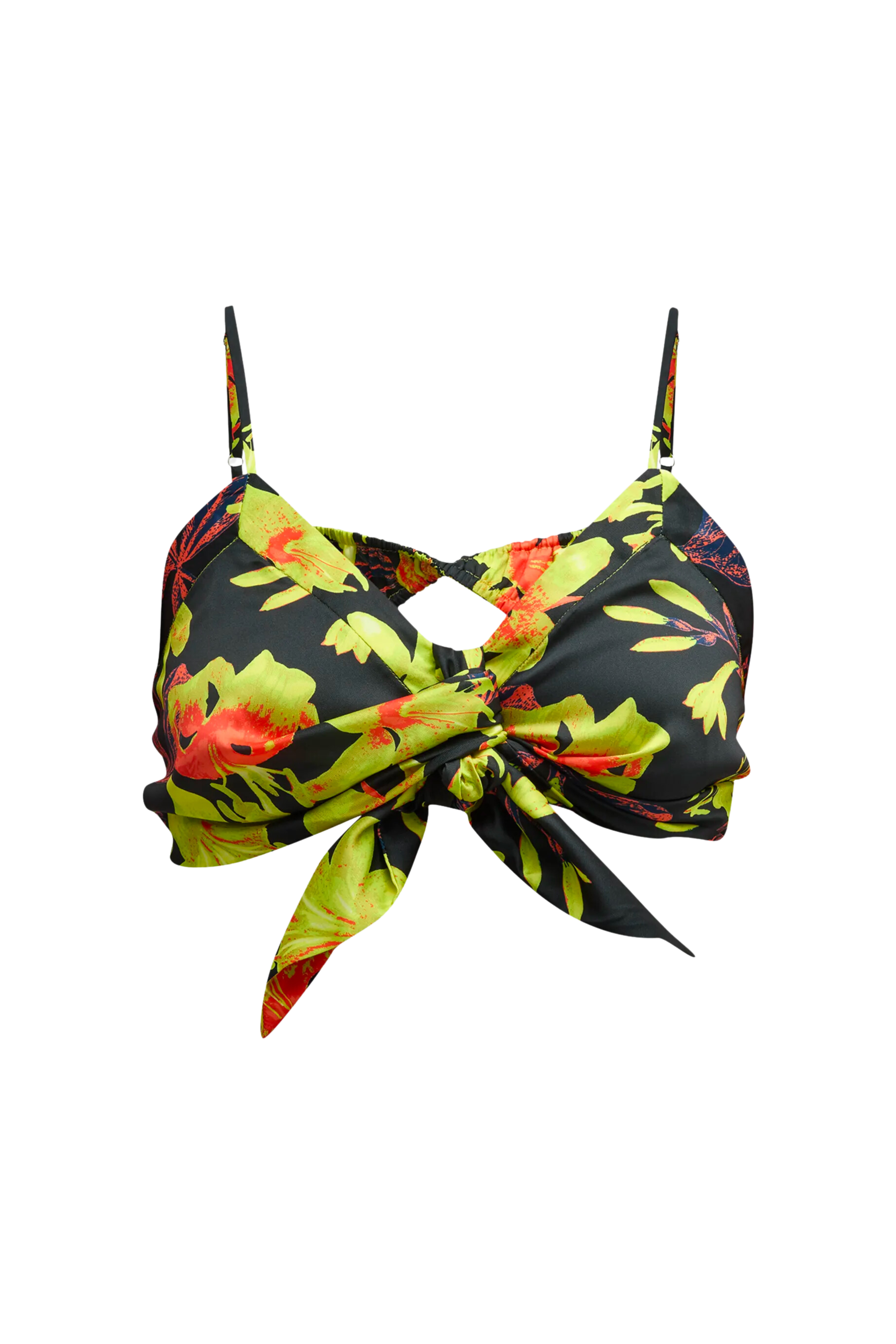 CHRISTOPHER JOHN ROGERS Lily Floral Bralette Top